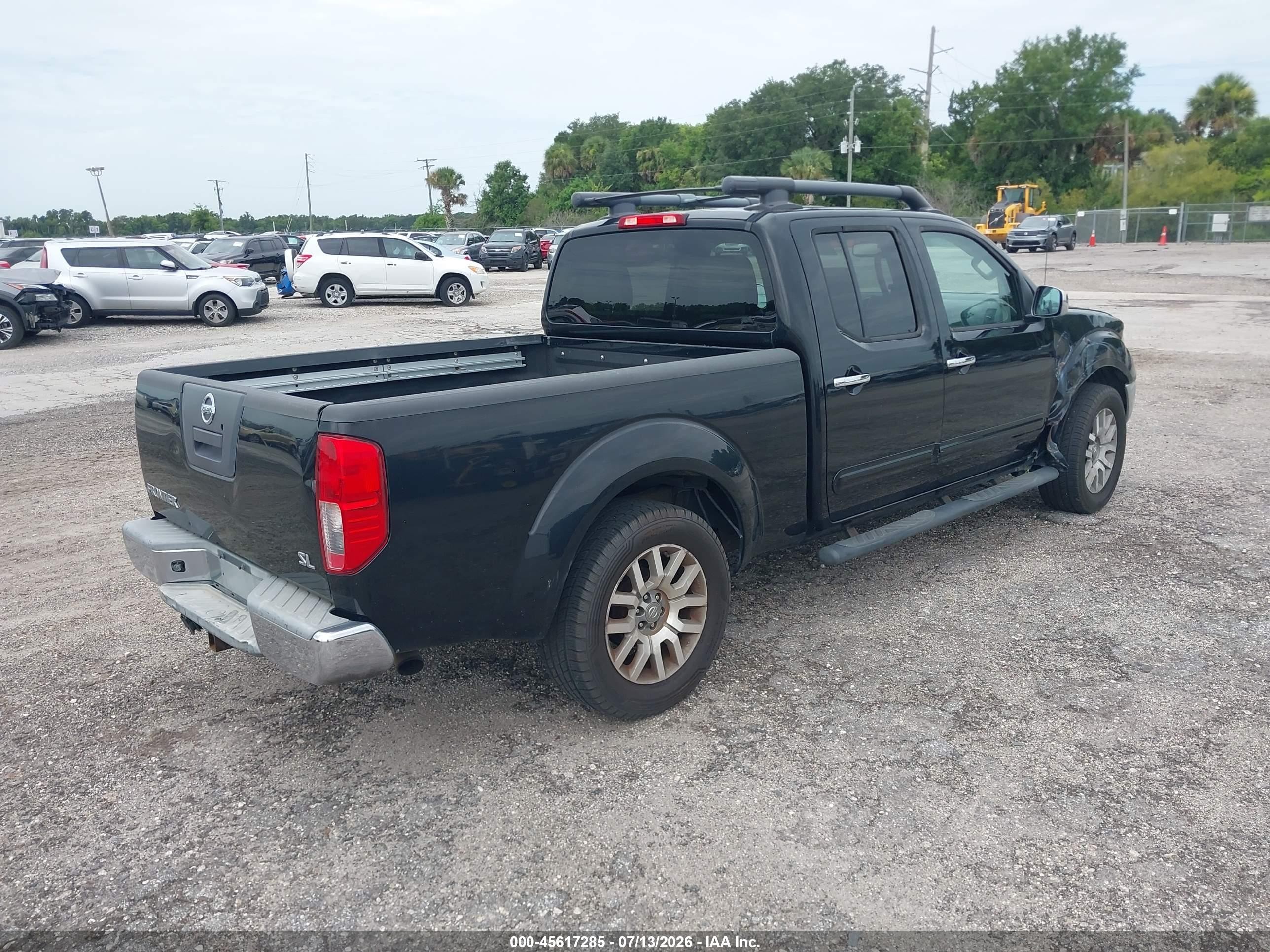 2012 Nissan Frontier Sl Black vin: 1N6AD0FR1CC436807
