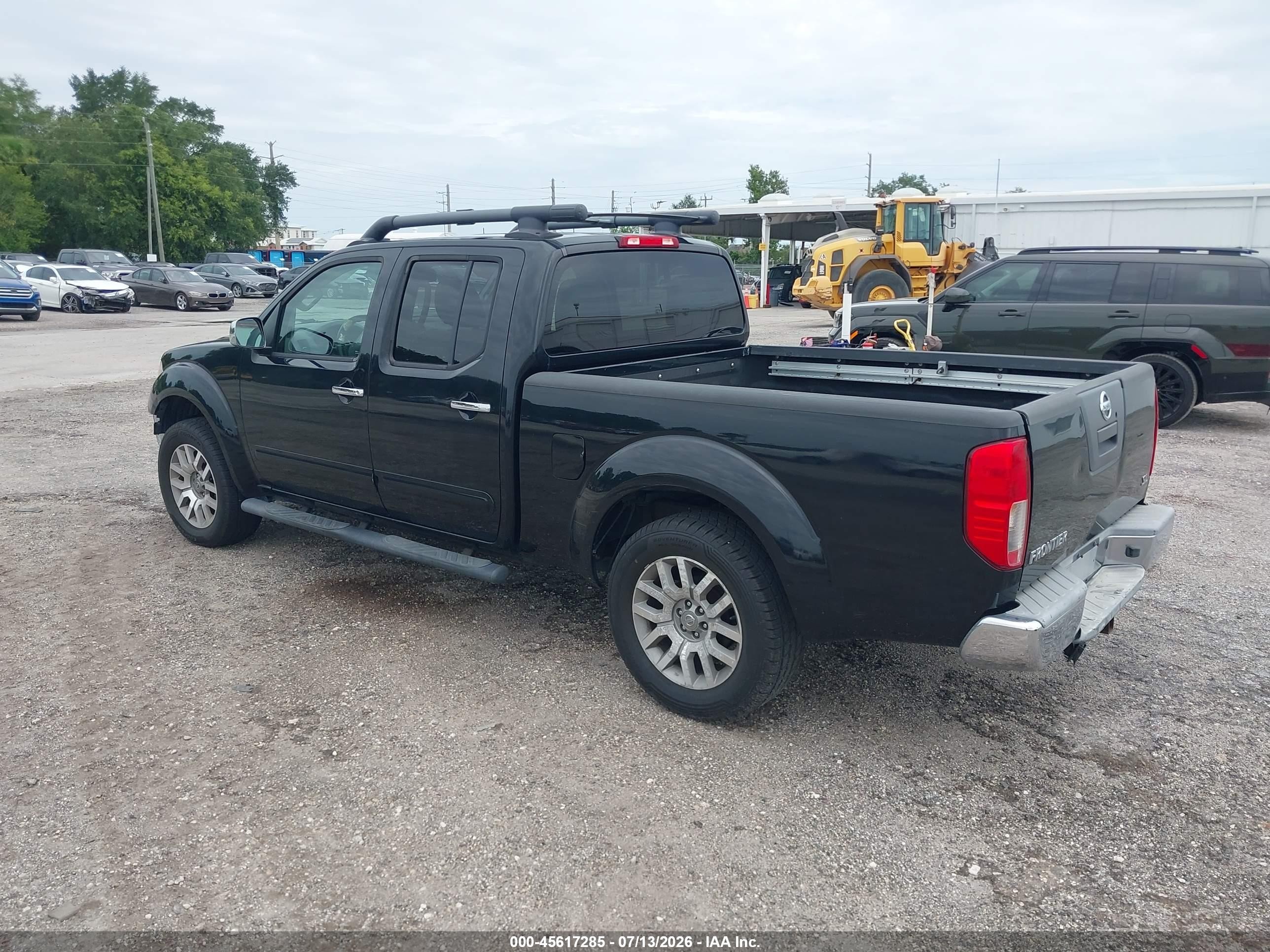 2012 Nissan Frontier Sl Black vin: 1N6AD0FR1CC436807