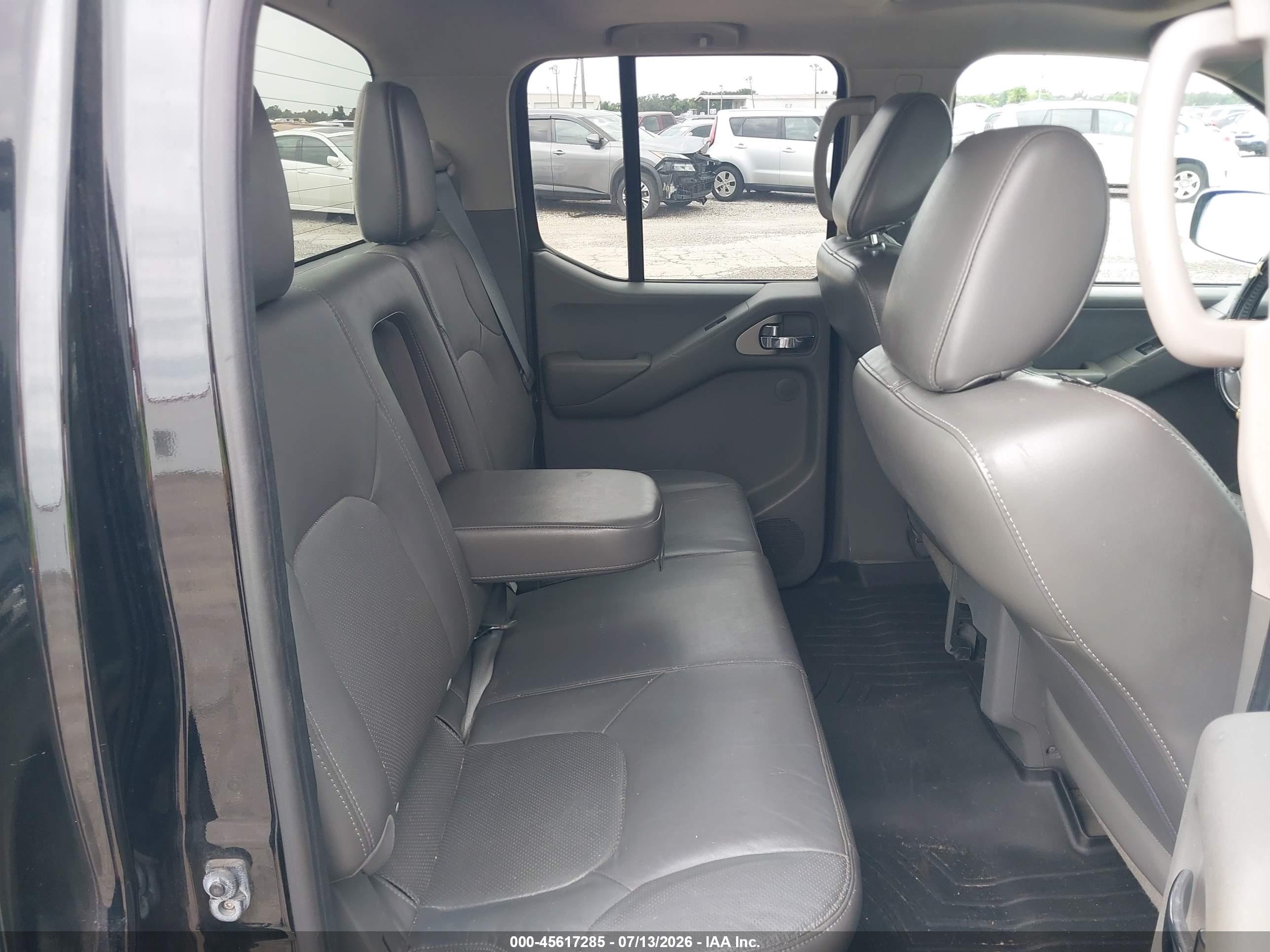2012 Nissan Frontier Sl Black vin: 1N6AD0FR1CC436807