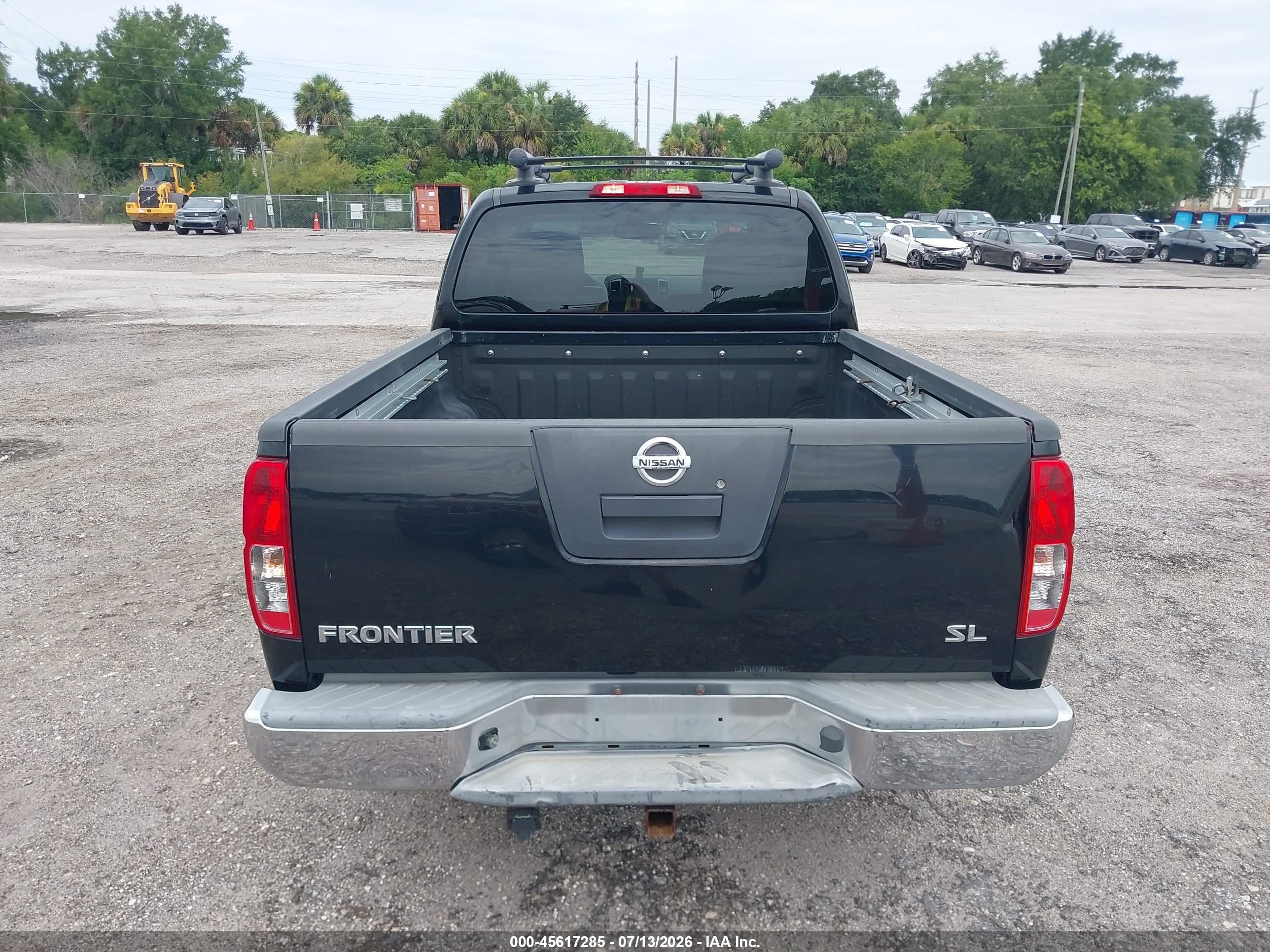 2012 Nissan Frontier Sl Black vin: 1N6AD0FR1CC436807