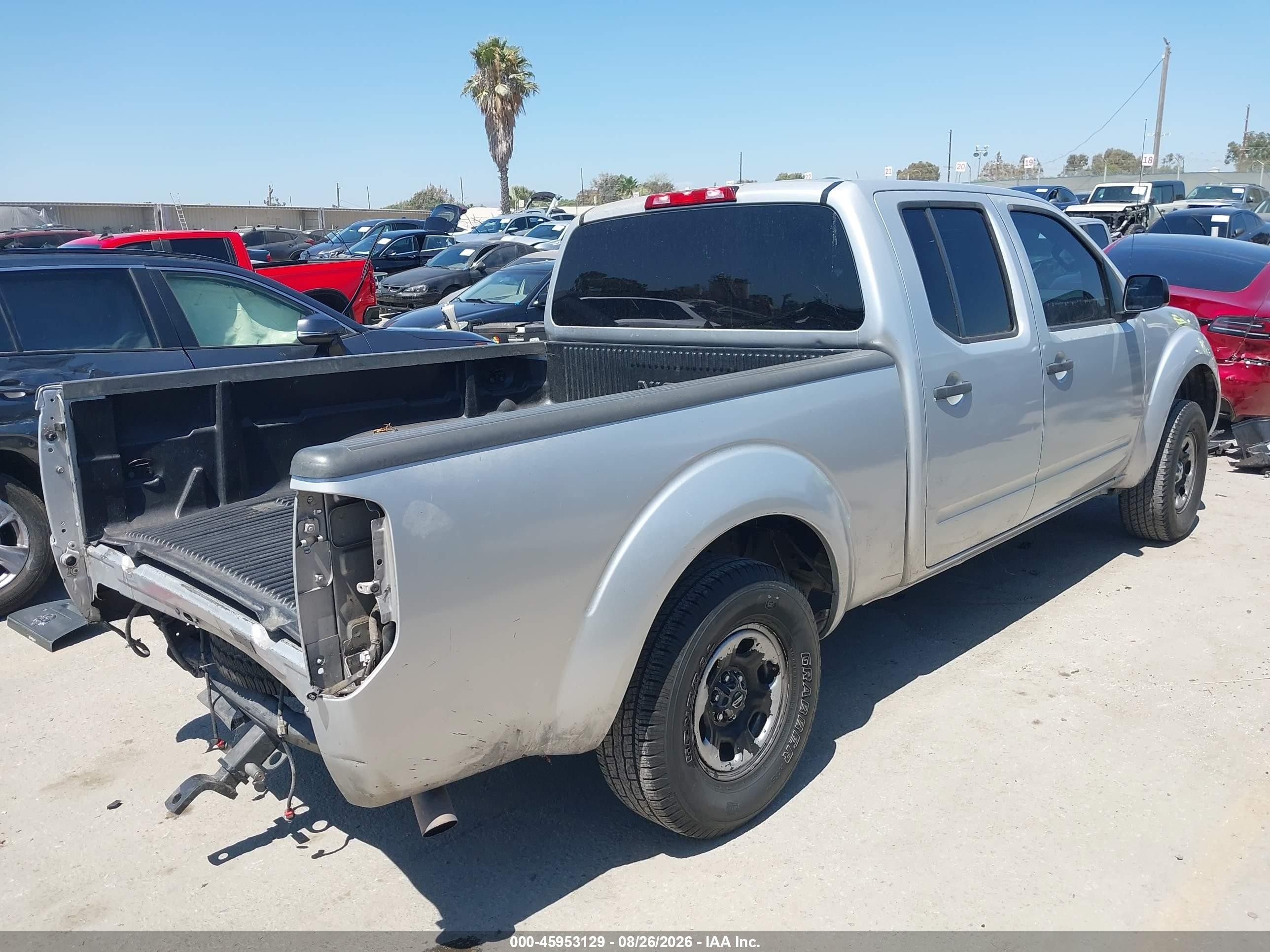 2013 Nissan Frontier Sv Gray vin: 1N6AD0FR1DN748874