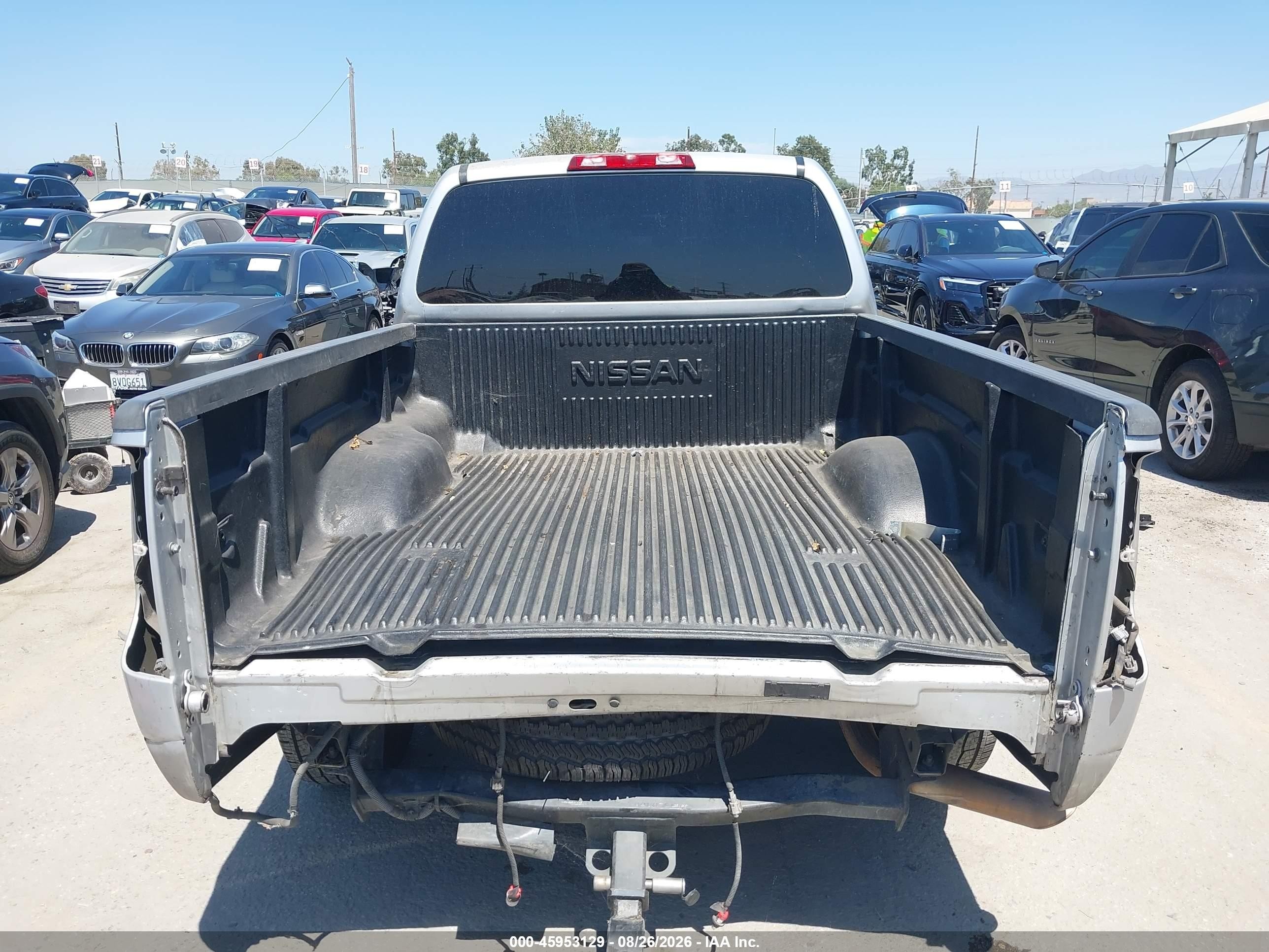 2013 Nissan Frontier Sv Gray vin: 1N6AD0FR1DN748874