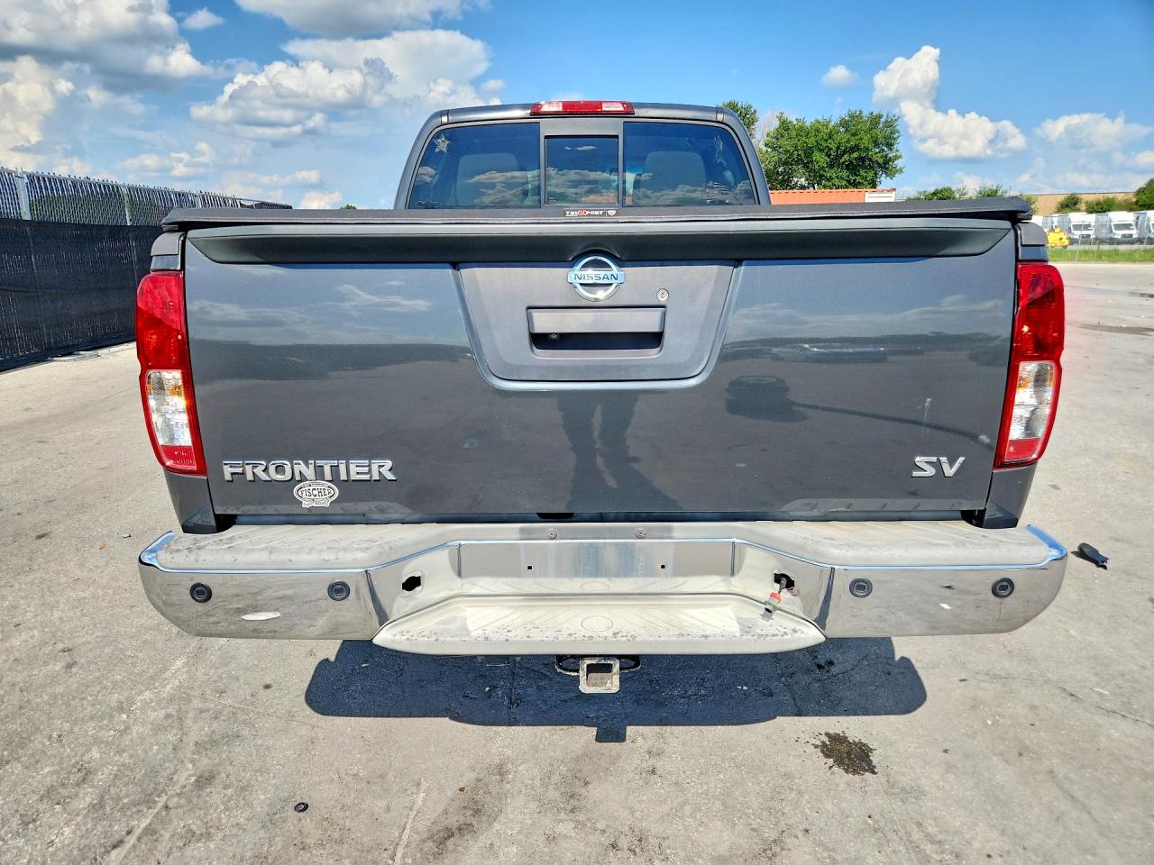 2014 Nissan Frontier Sv Gray vin: 1N6AD0FR1EN772562
