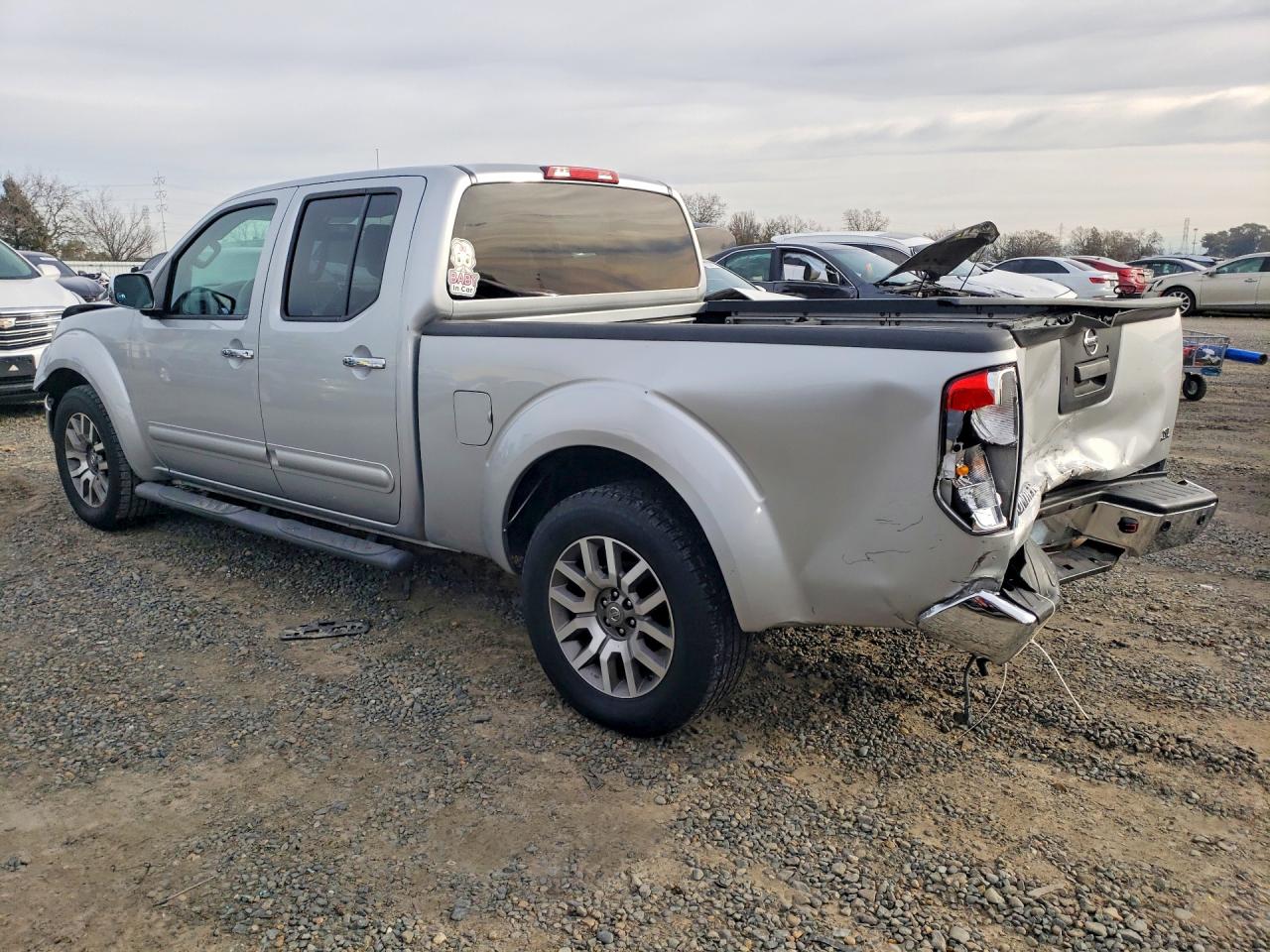 2013 Nissan Frontier Sv Silver vin: 1N6AD0FR2DN738502