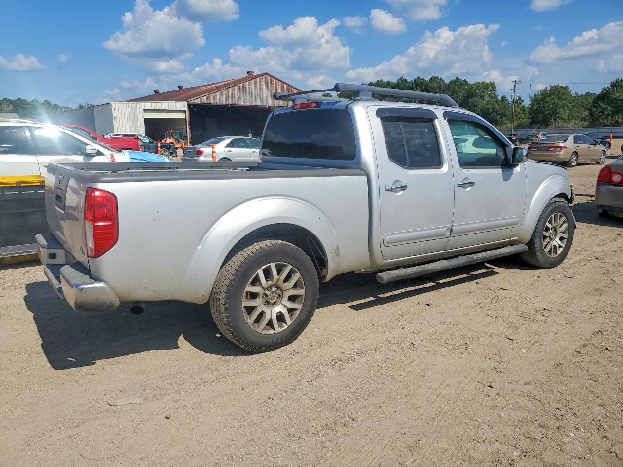 2011 Nissan Frontier Sv V6 Silver vin: 1N6AD0FR5BC407003