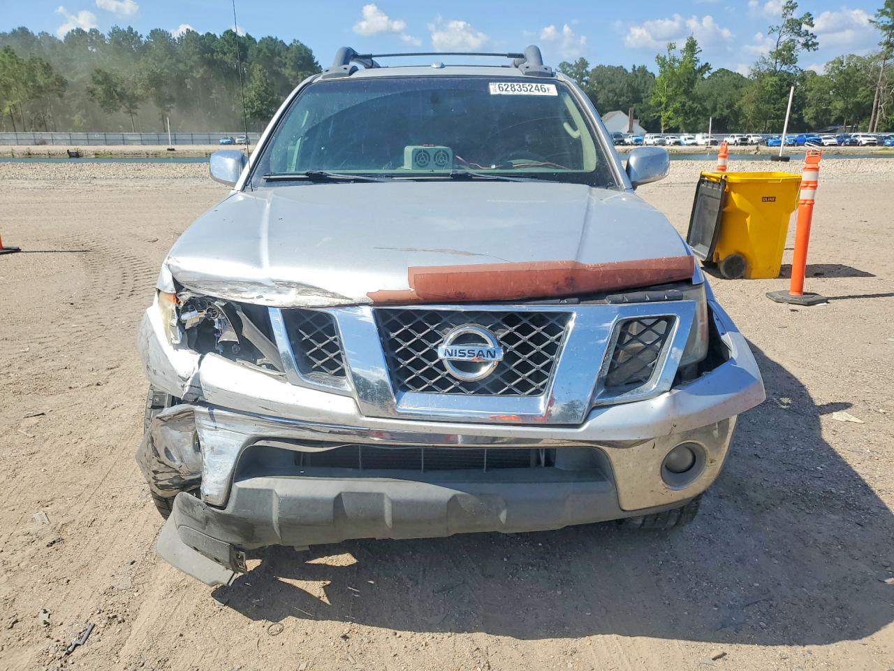 2011 Nissan Frontier Sv V6 Silver vin: 1N6AD0FR5BC407003