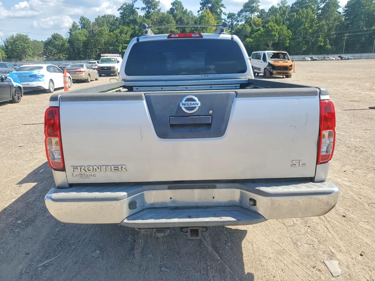 2011 Nissan Frontier Sv V6 Silver vin: 1N6AD0FR5BC407003