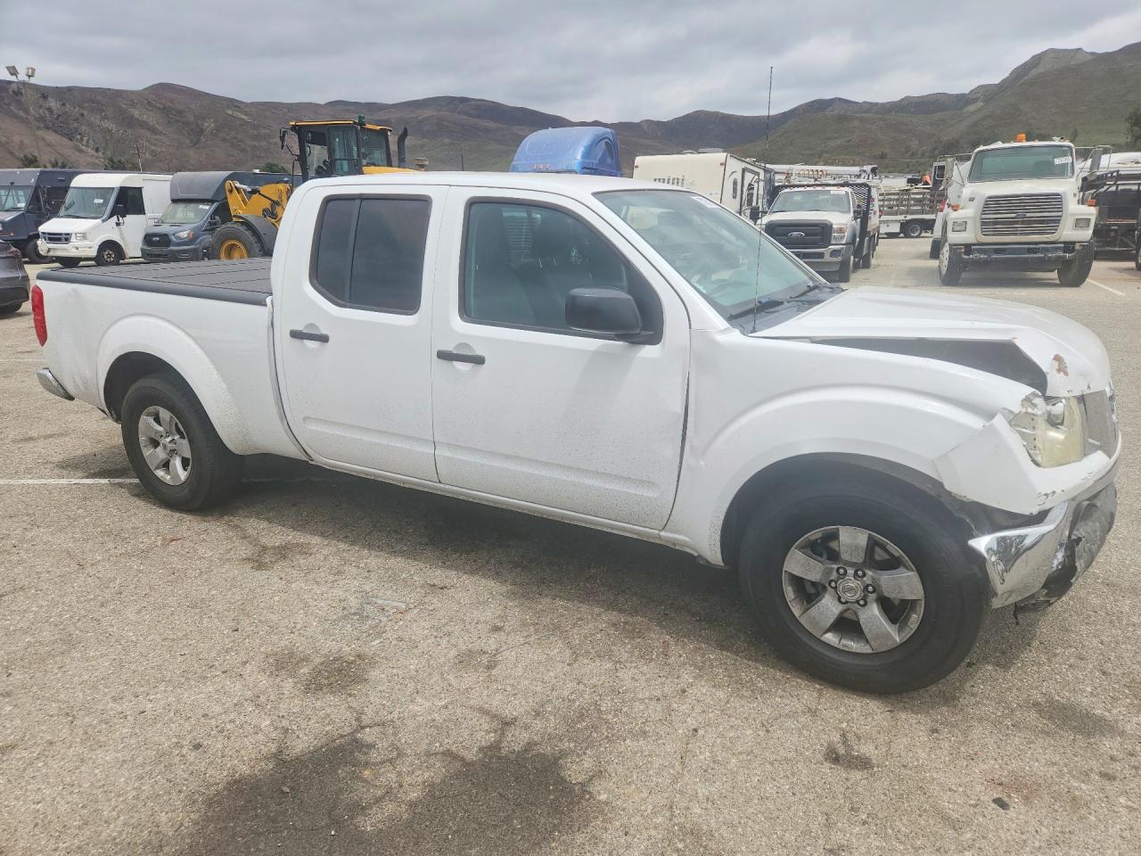 2011 Nissan Frontier Sv V6 White vin: 1N6AD0FR5BC426764