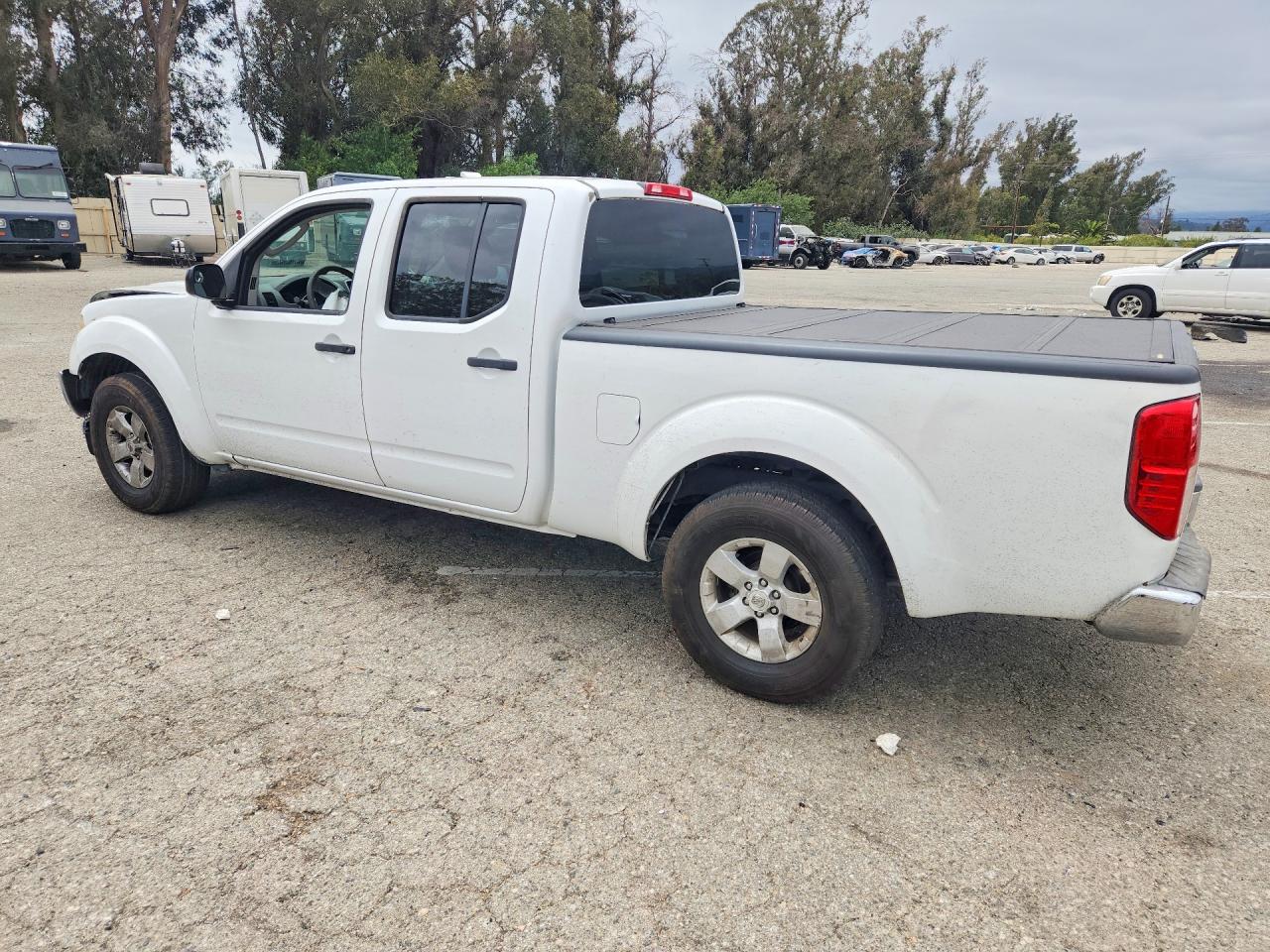 2011 Nissan Frontier Sv V6 White vin: 1N6AD0FR5BC426764