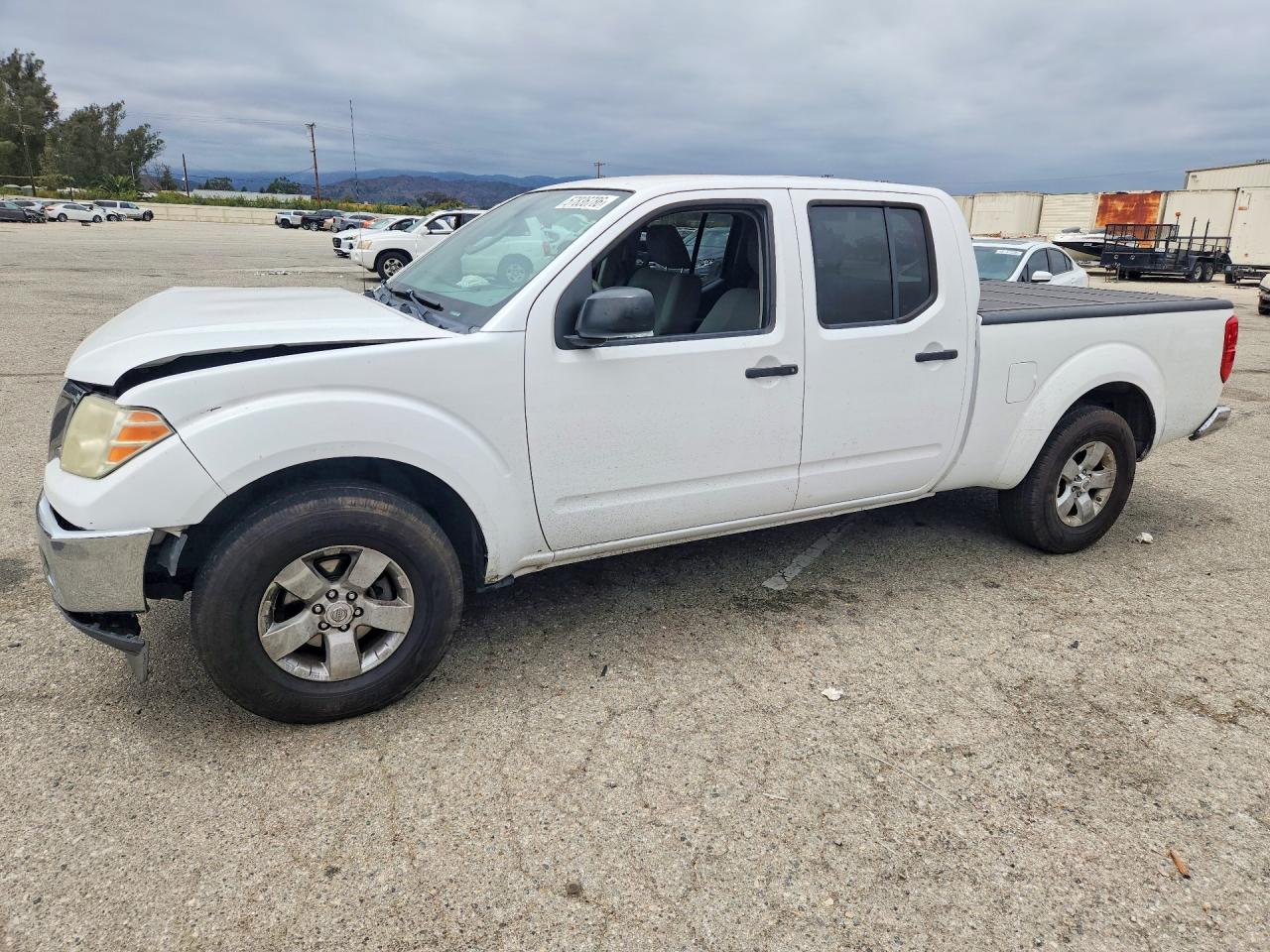 2011 Nissan Frontier Sv V6 White vin: 1N6AD0FR5BC426764