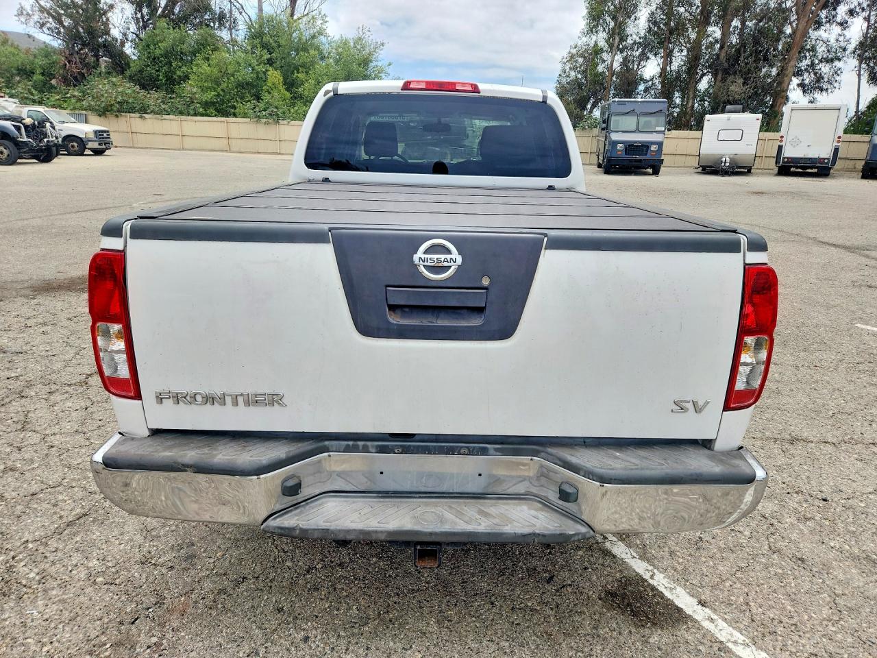 2011 Nissan Frontier Sv V6 White vin: 1N6AD0FR5BC426764