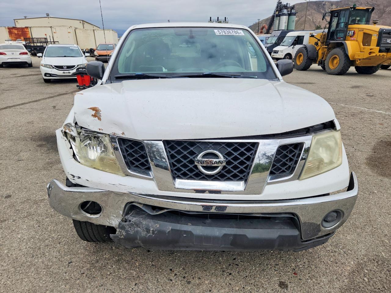 2011 Nissan Frontier Sv V6 White vin: 1N6AD0FR5BC426764