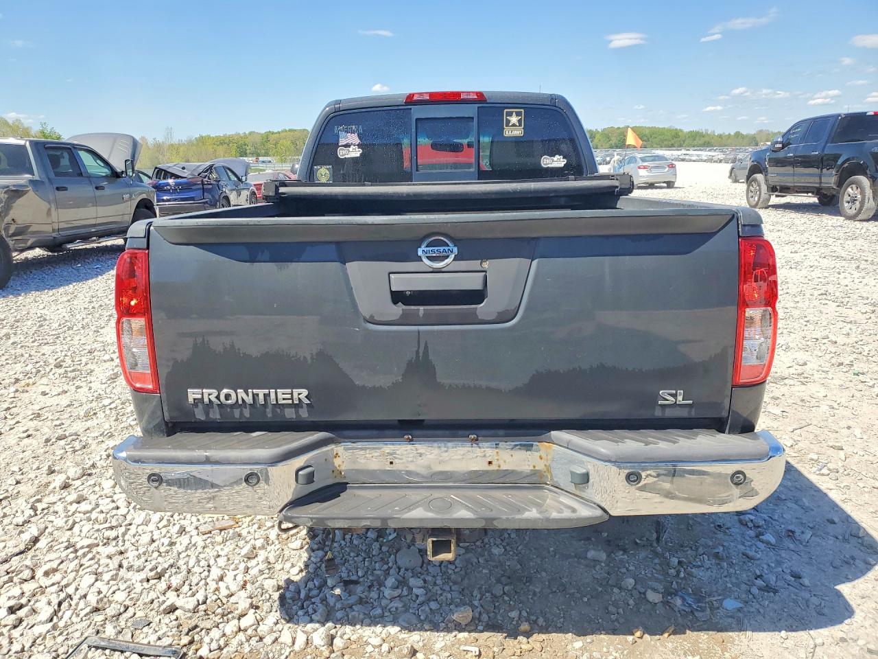 2015 Nissan Frontier Sl Gray vin: 1N6AD0FR5FN729411