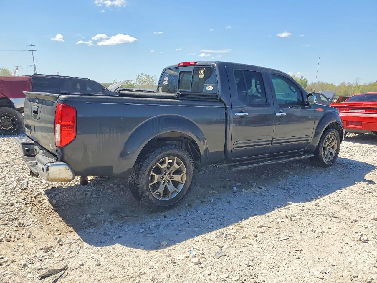 2015 Nissan Frontier Sl Gray vin: 1N6AD0FR5FN729411