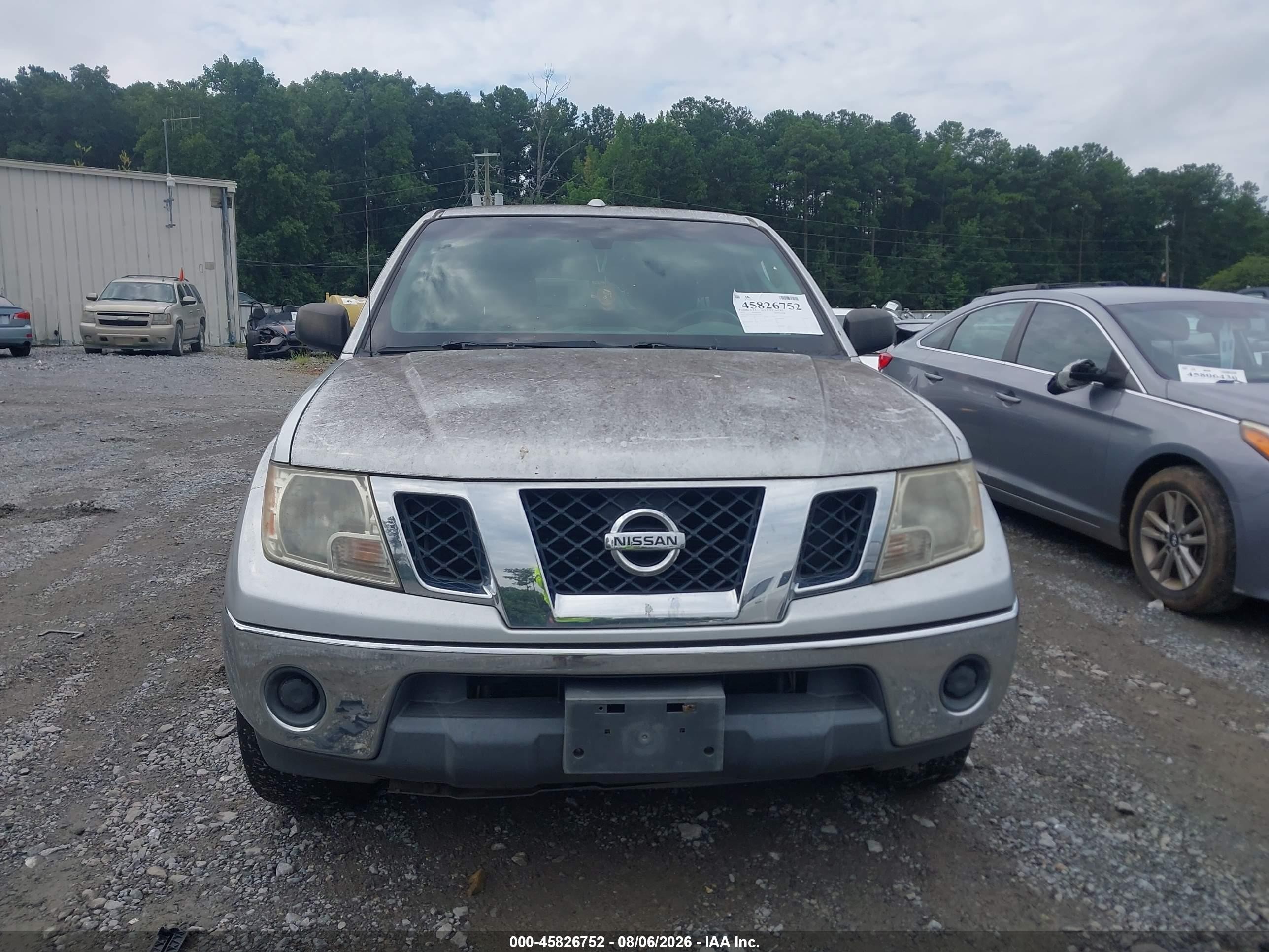 2011 Nissan Frontier Sv Silver vin: 1N6AD0FR6BC408421