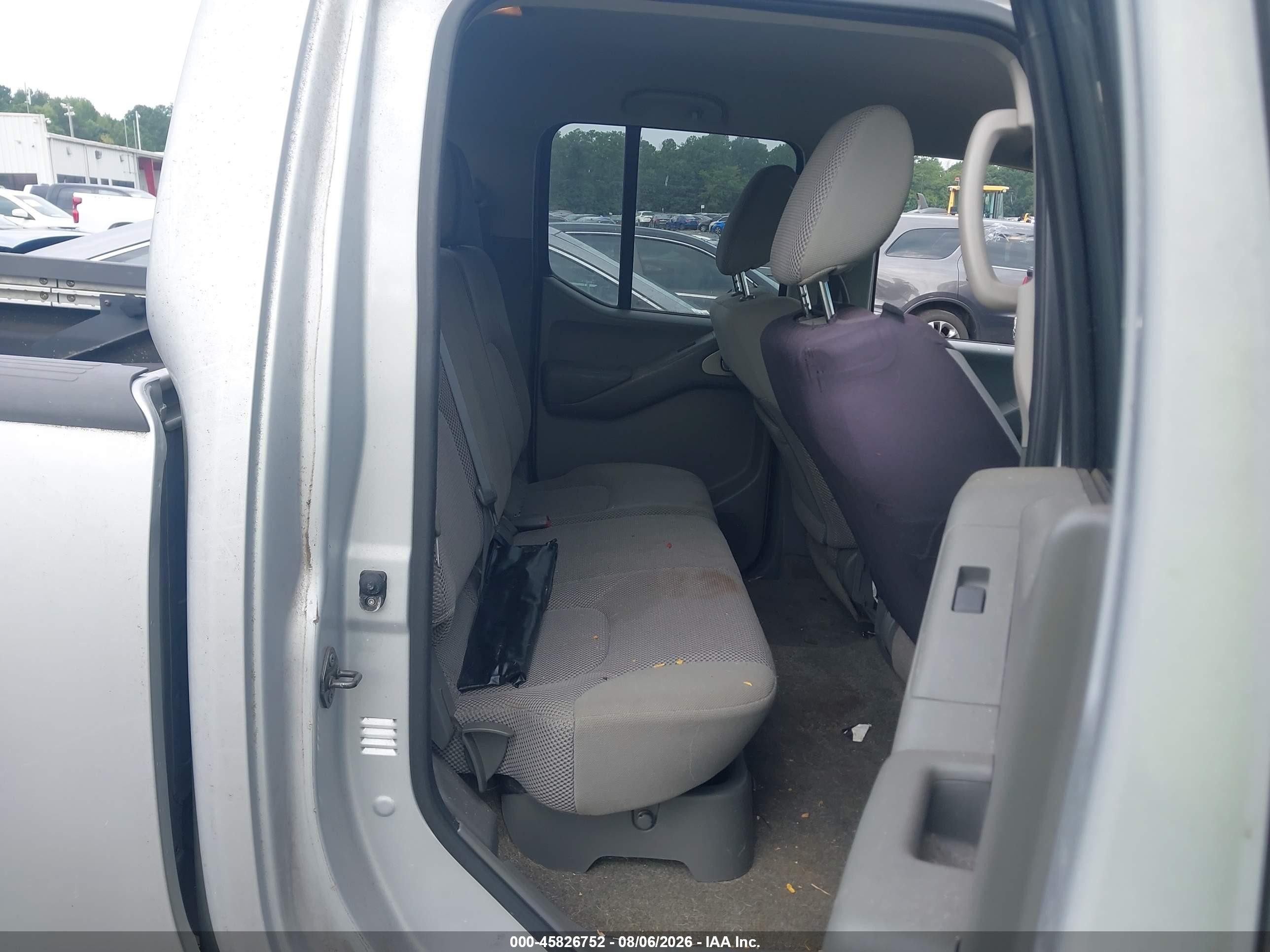 2011 Nissan Frontier Sv Silver vin: 1N6AD0FR6BC408421