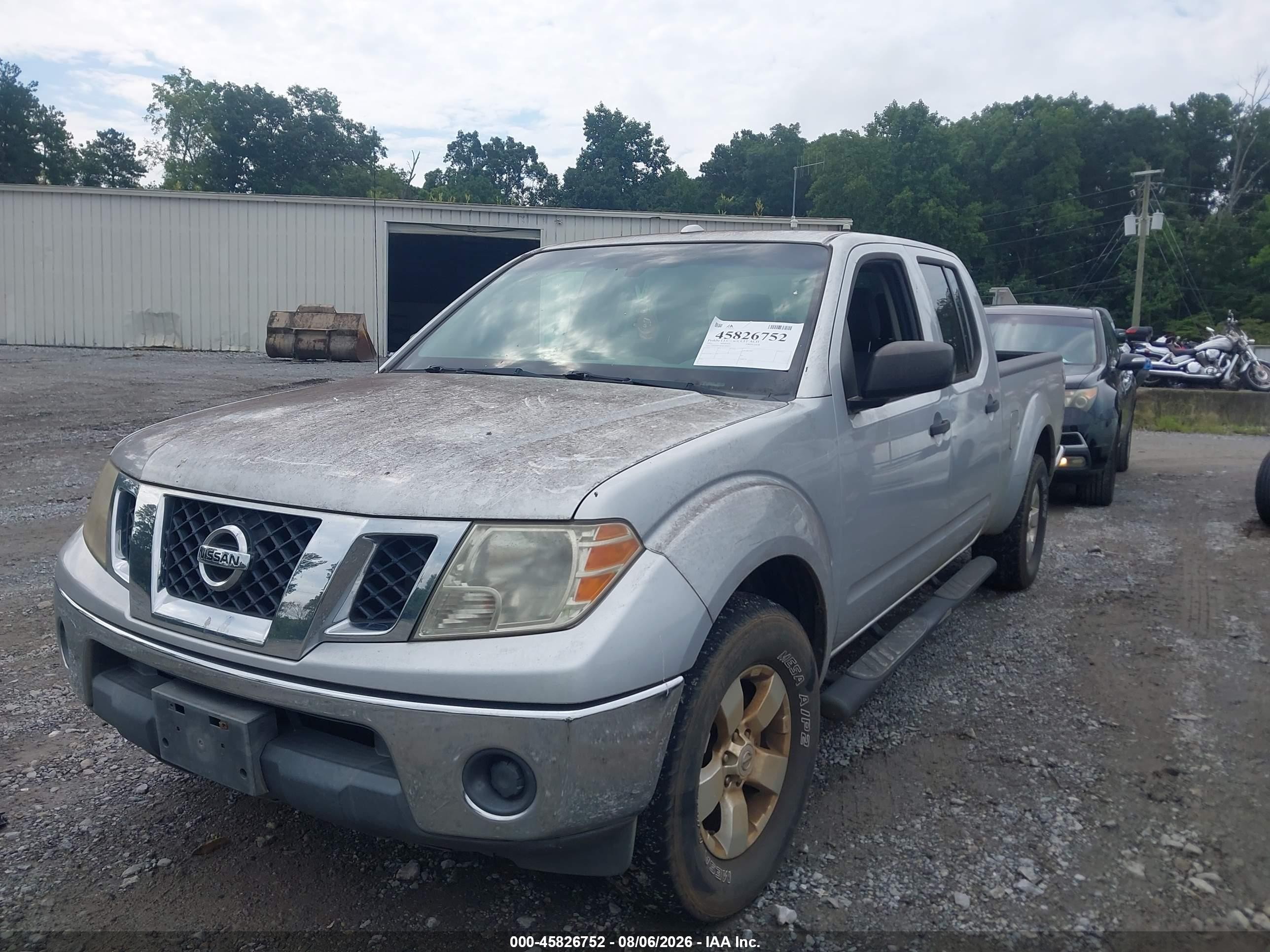 2011 Nissan Frontier Sv Silver vin: 1N6AD0FR6BC408421