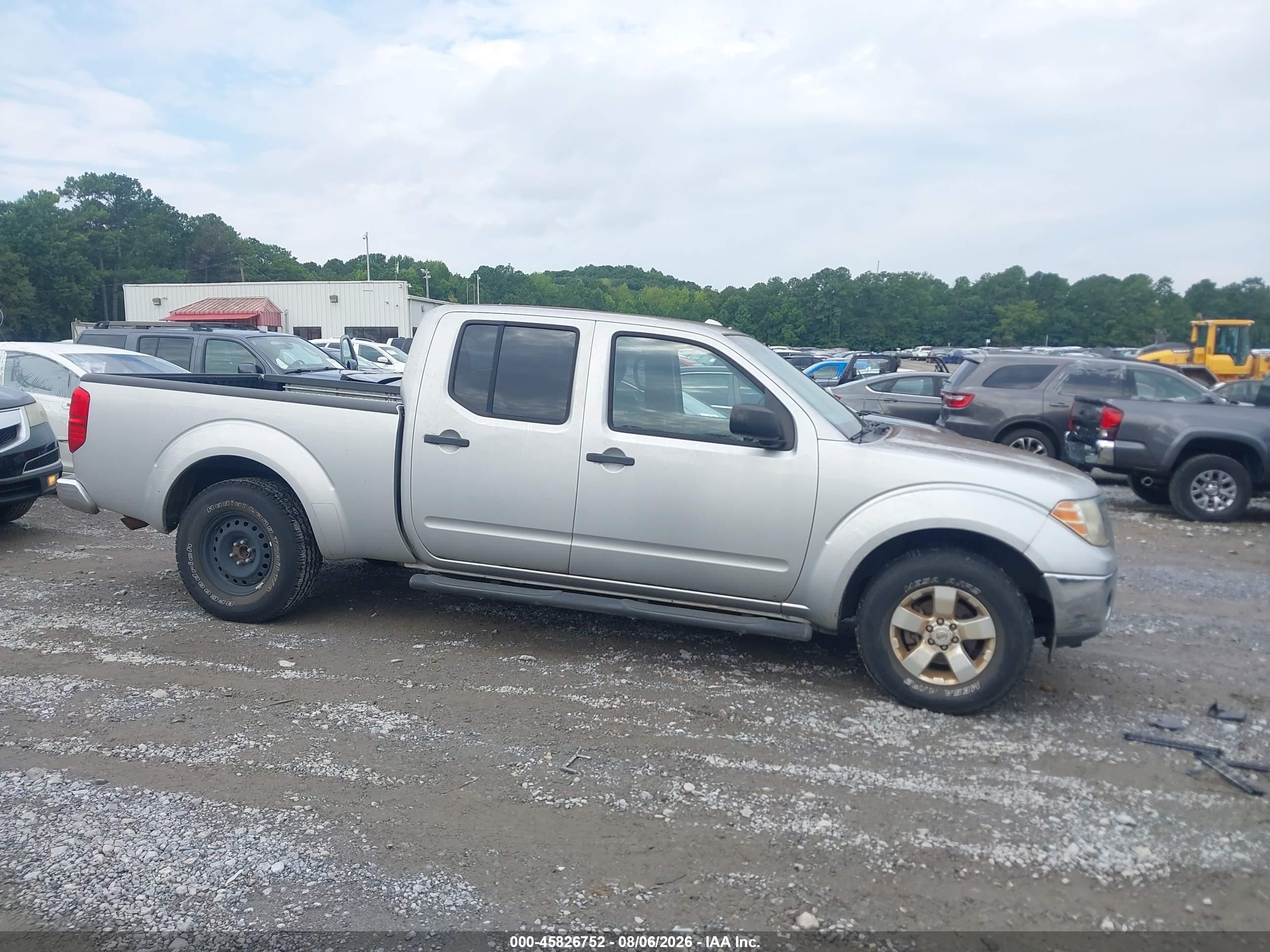 2011 Nissan Frontier Sv Silver vin: 1N6AD0FR6BC408421