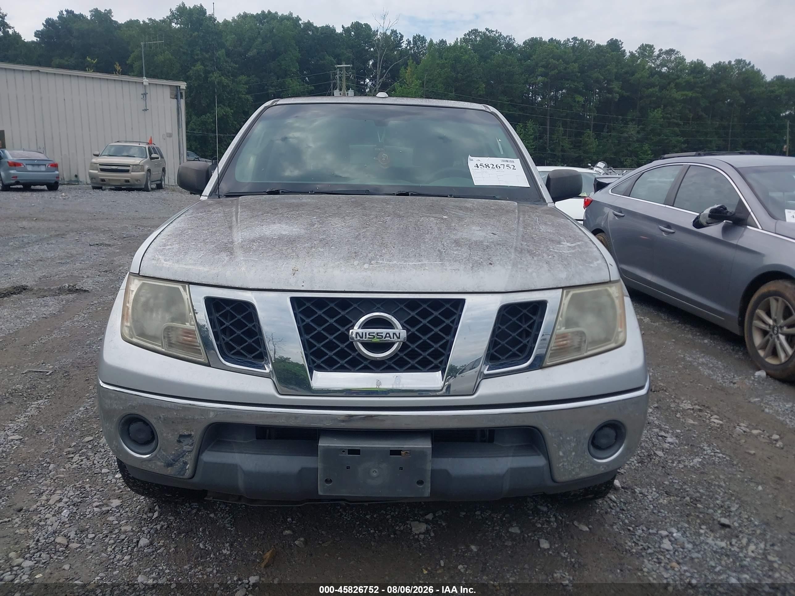 2011 Nissan Frontier Sv Silver vin: 1N6AD0FR6BC408421