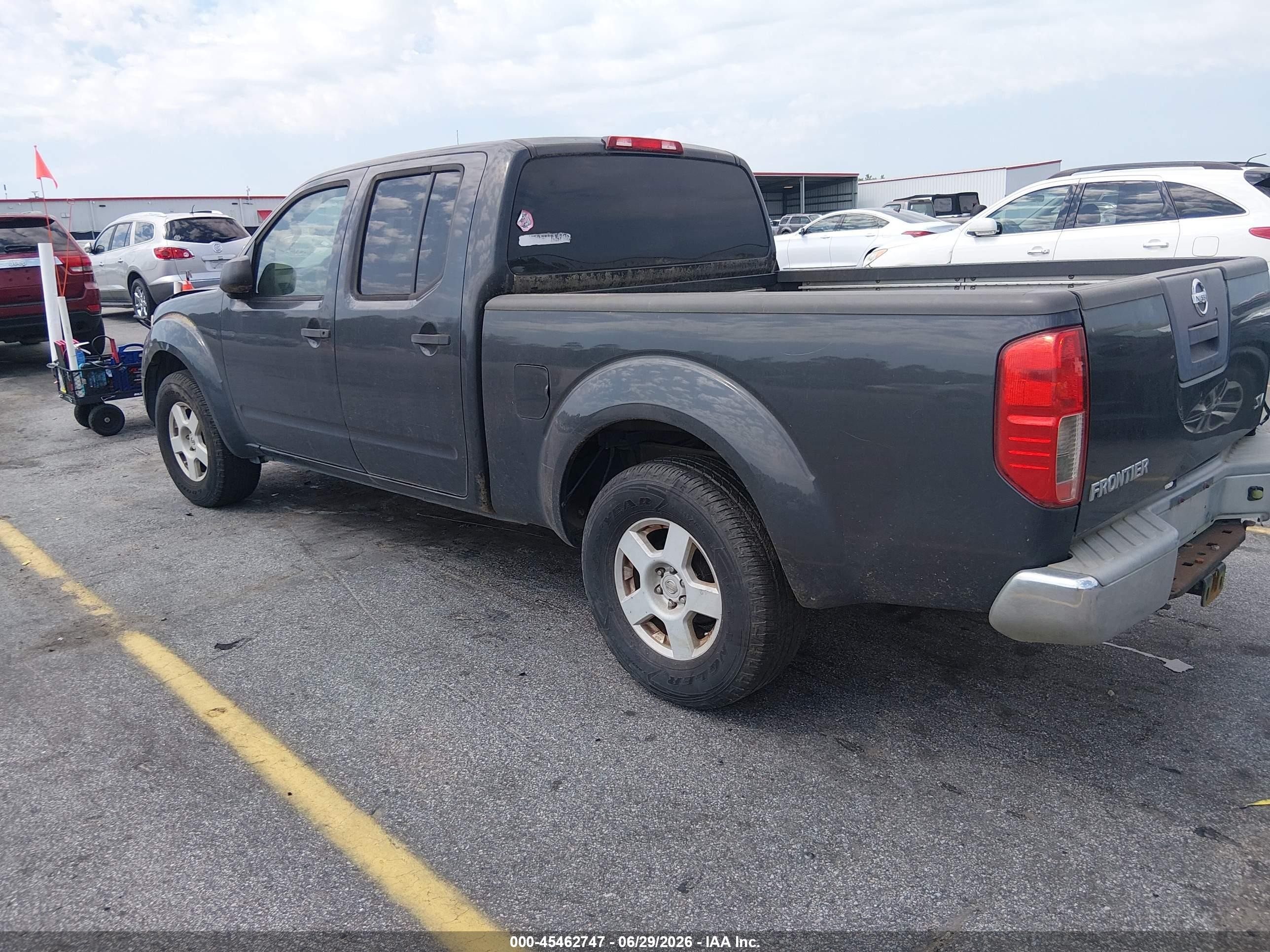 2012 Nissan Frontier Sv Gray vin: 1N6AD0FR6CC410543