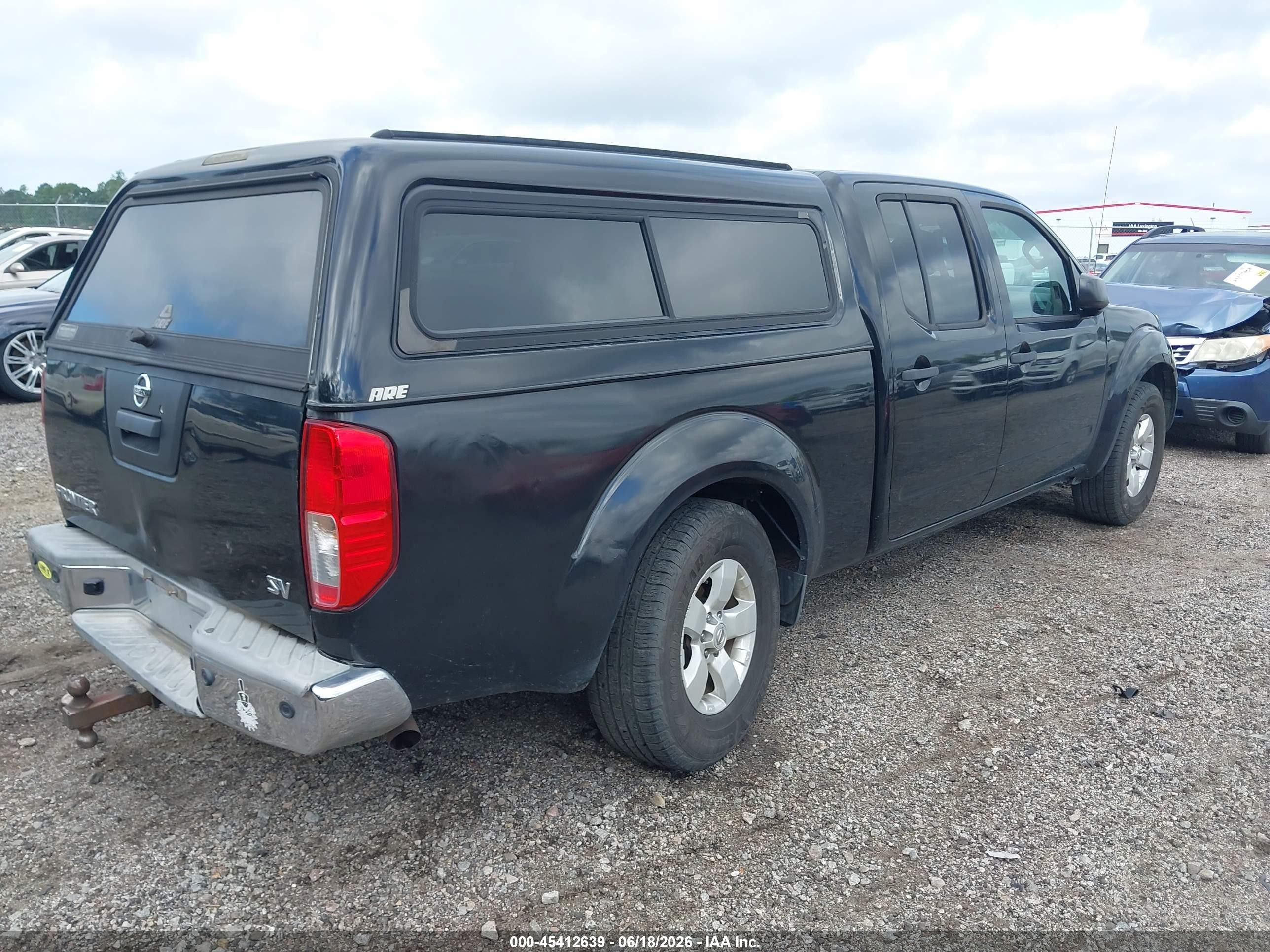 2013 Nissan Frontier Sv Черный vin: 1N6AD0FR6DN738437