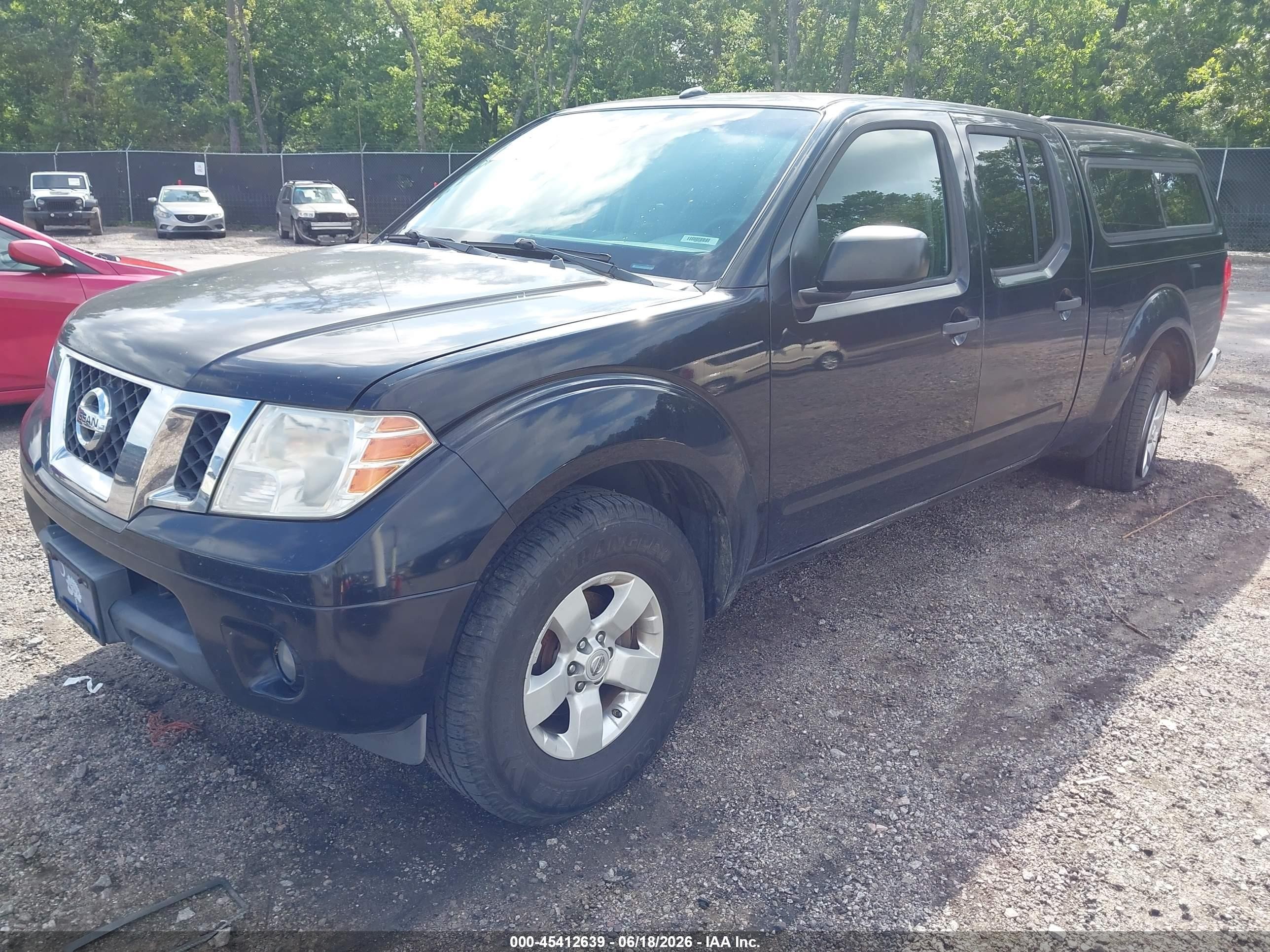 2013 Nissan Frontier Sv Черный vin: 1N6AD0FR6DN738437