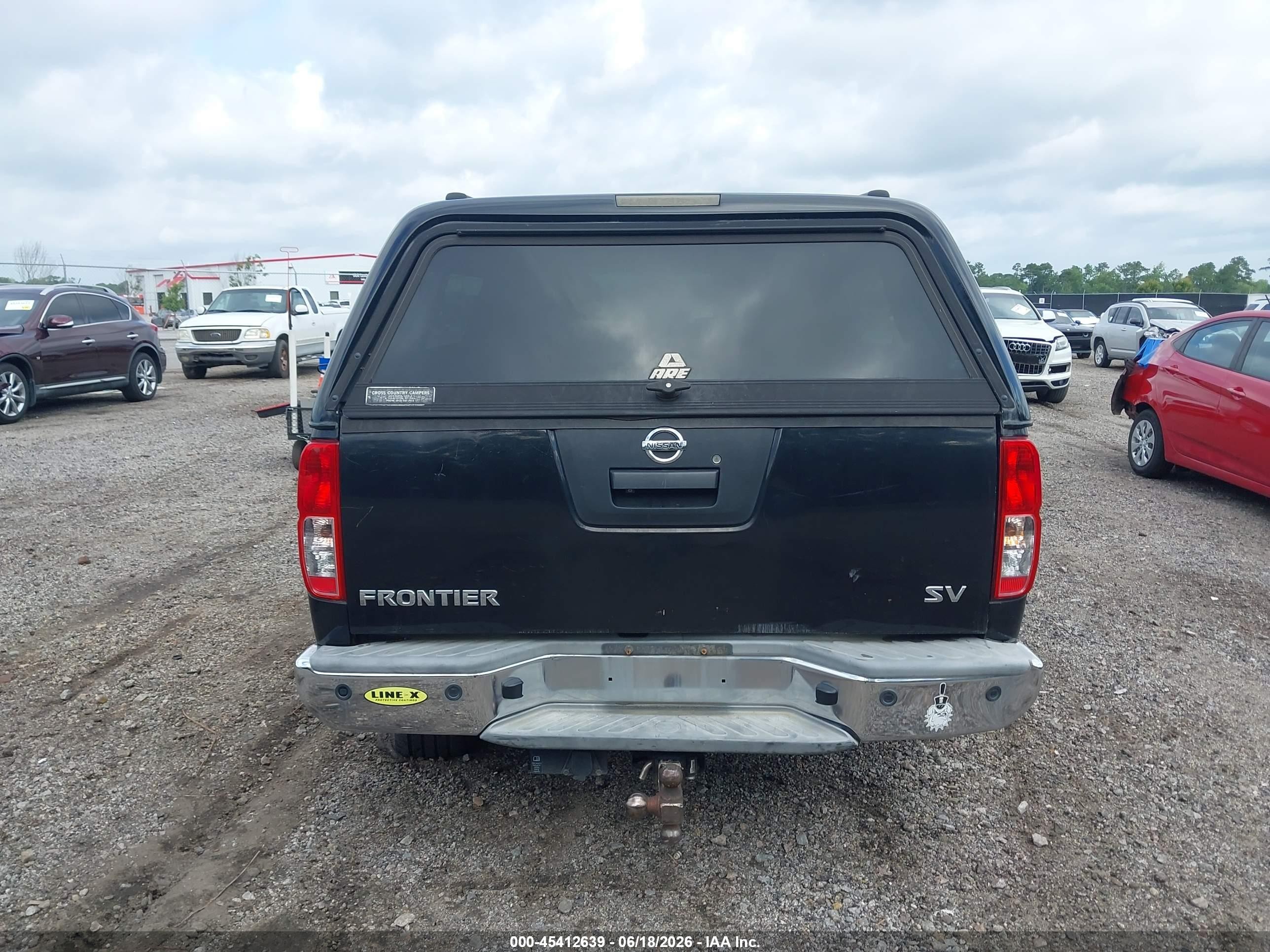 2013 Nissan Frontier Sv Черный vin: 1N6AD0FR6DN738437