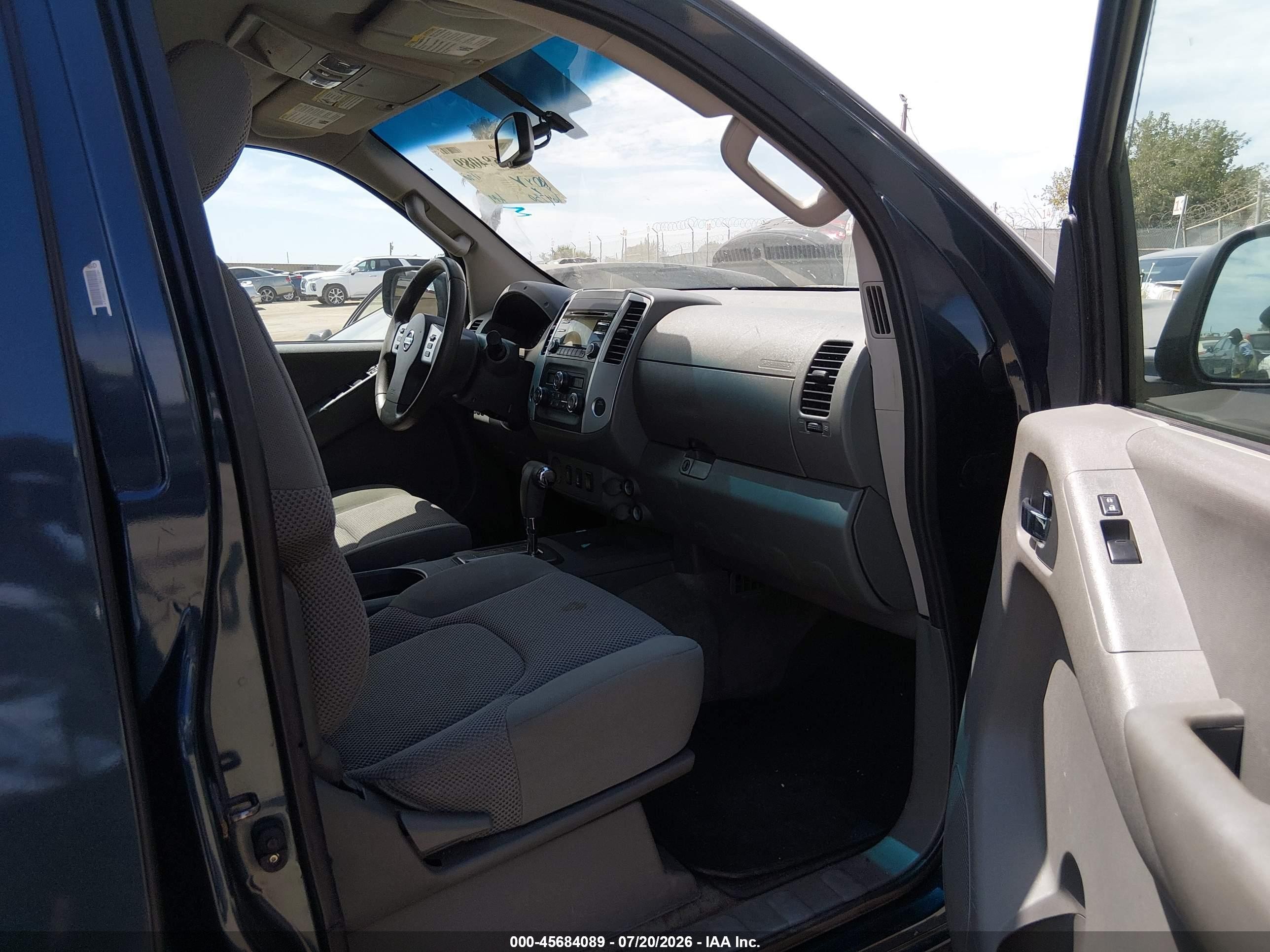 2013 Nissan Frontier Sv Blue vin: 1N6AD0FR6DN756095