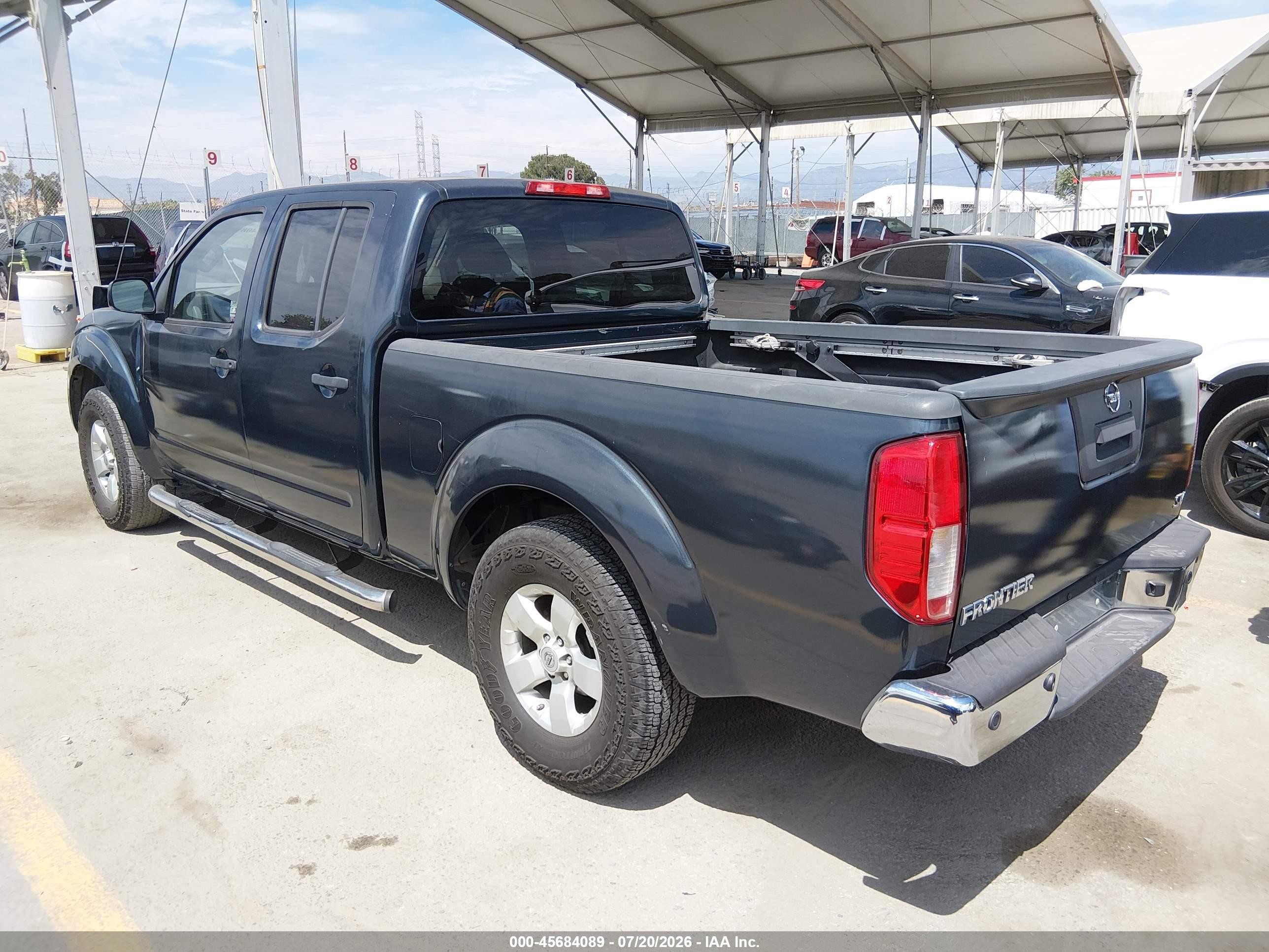 2013 Nissan Frontier Sv Blue vin: 1N6AD0FR6DN756095