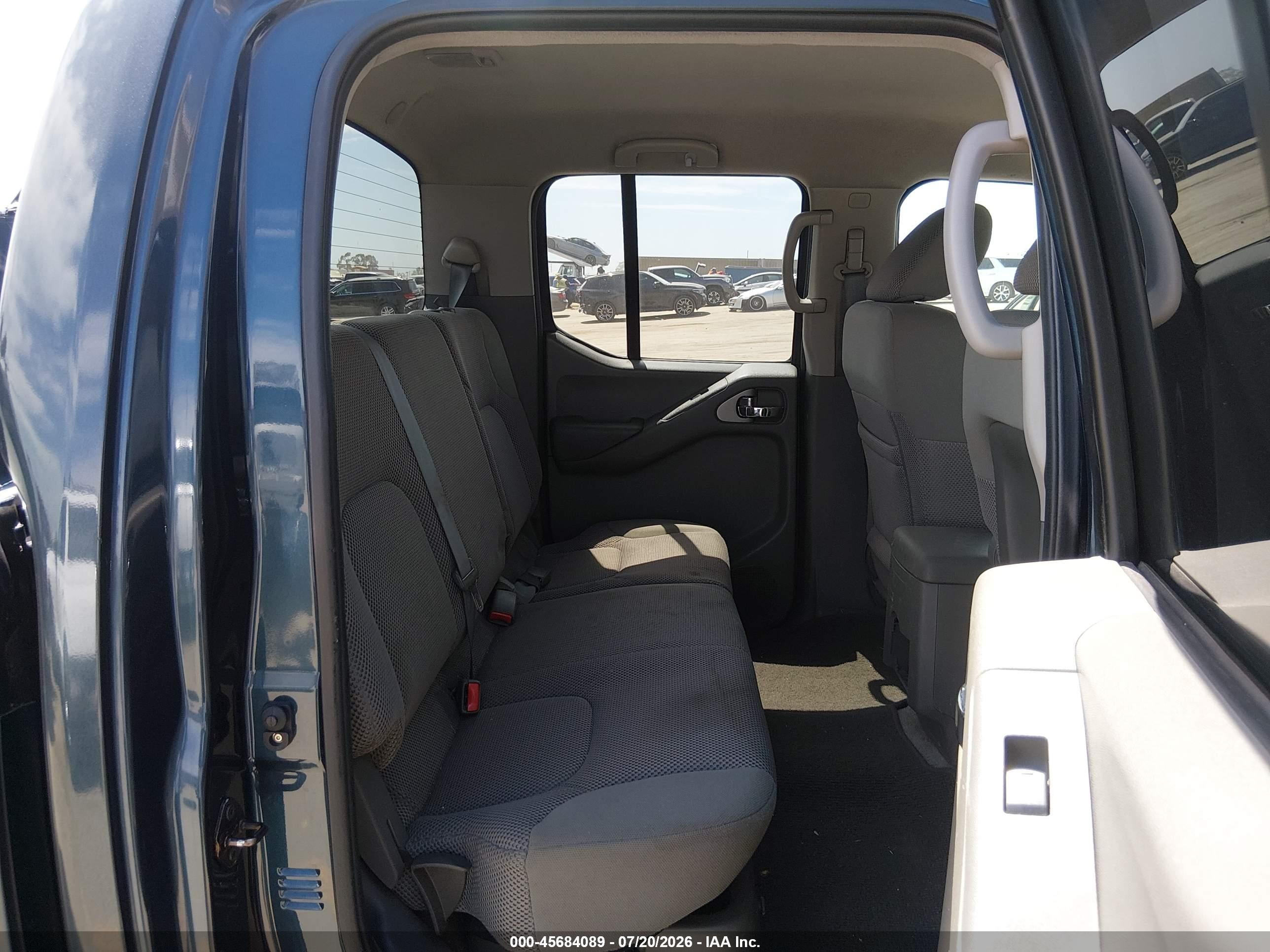 2013 Nissan Frontier Sv Blue vin: 1N6AD0FR6DN756095