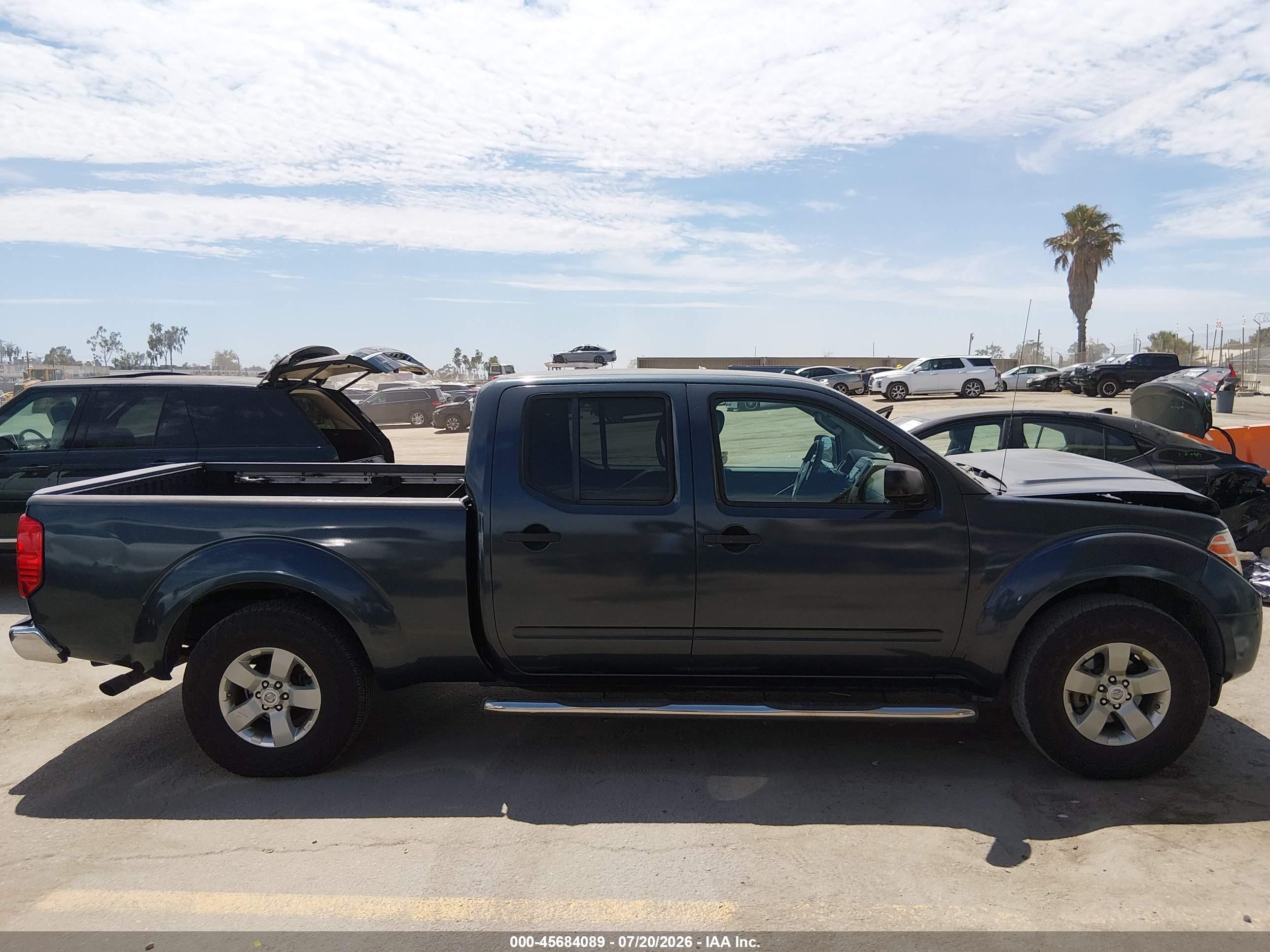 2013 Nissan Frontier Sv Blue vin: 1N6AD0FR6DN756095