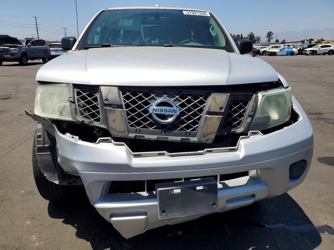 2012 Nissan Frontier Sv V6 Silver vin: 1N6AD0FR7CC438884