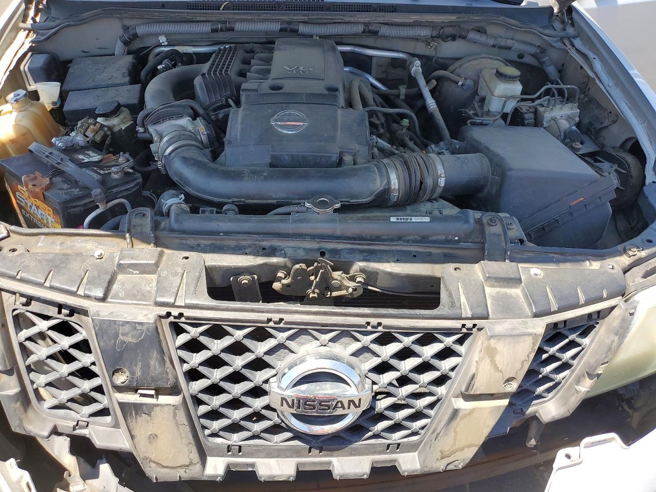 2012 Nissan Frontier Sv V6 Silver vin: 1N6AD0FR7CC438884