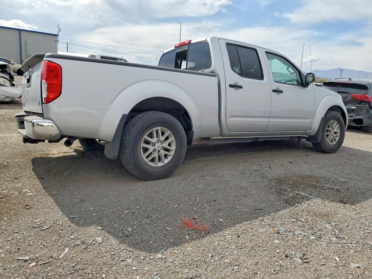 2015 Nissan Frontier Sv Серебряный vin: 1N6AD0FR7FN749630