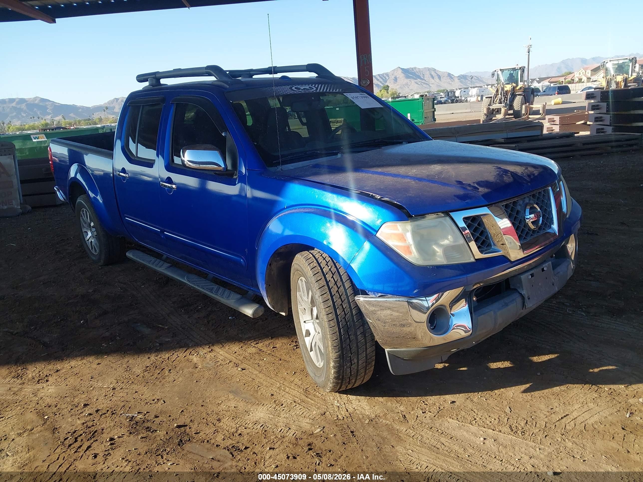 2012 Nissan Frontier Sl Blue vin: 1N6AD0FR9CC467898