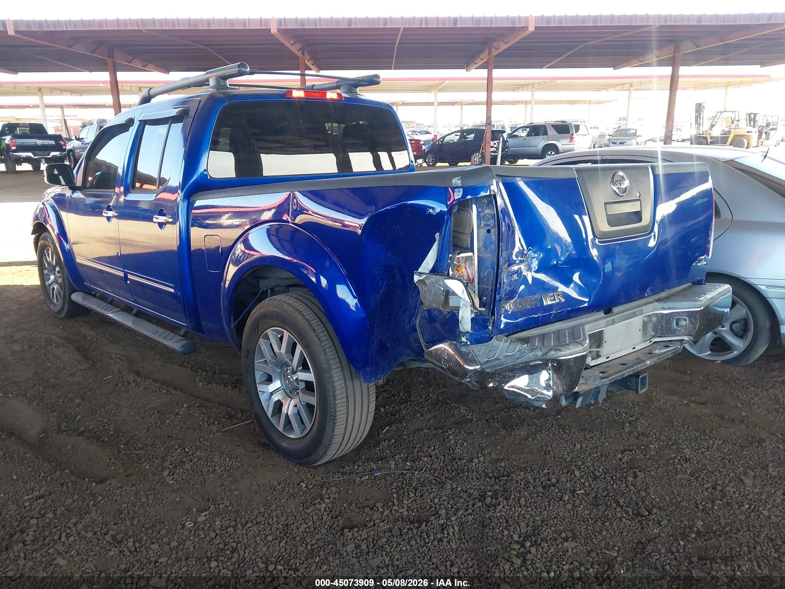2012 Nissan Frontier Sl Blue vin: 1N6AD0FR9CC467898
