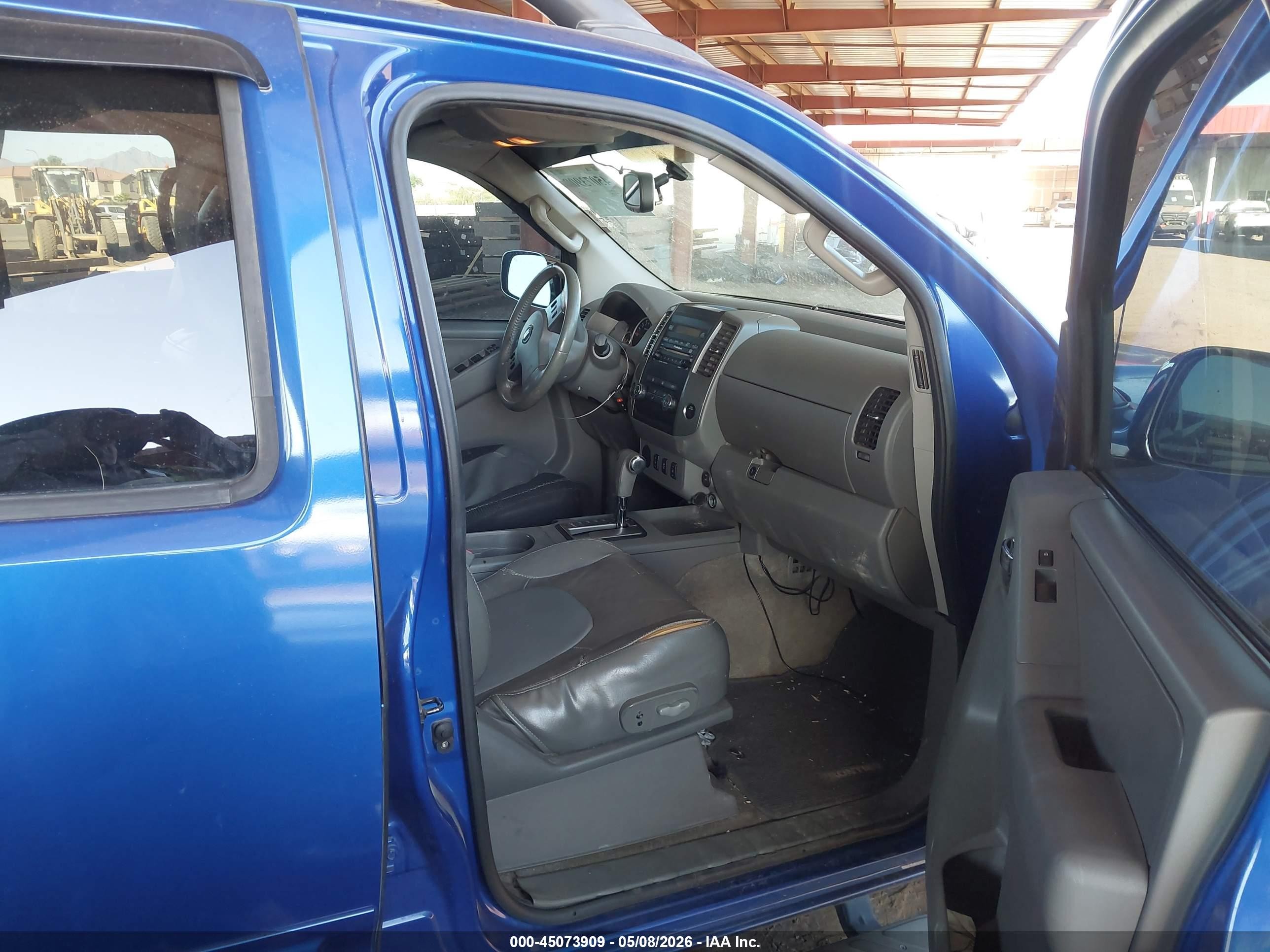 2012 Nissan Frontier Sl Blue vin: 1N6AD0FR9CC467898