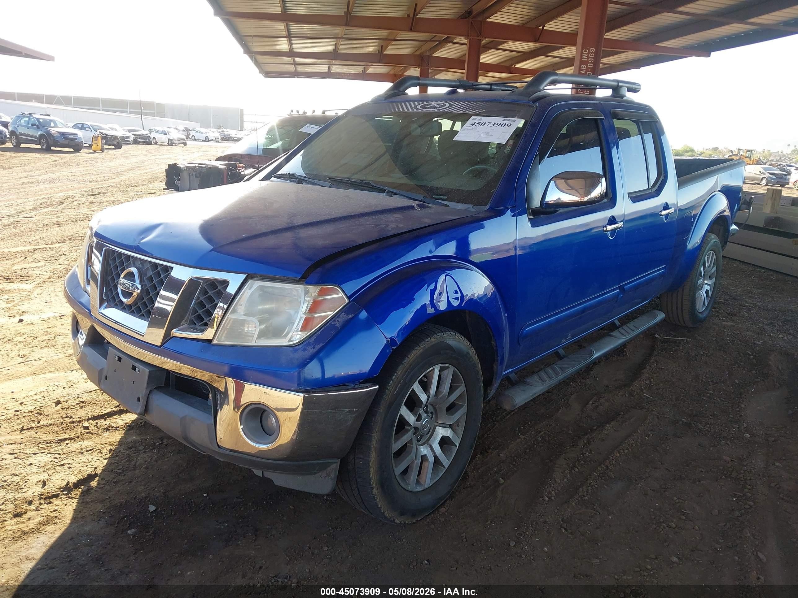 2012 Nissan Frontier Sl Blue vin: 1N6AD0FR9CC467898