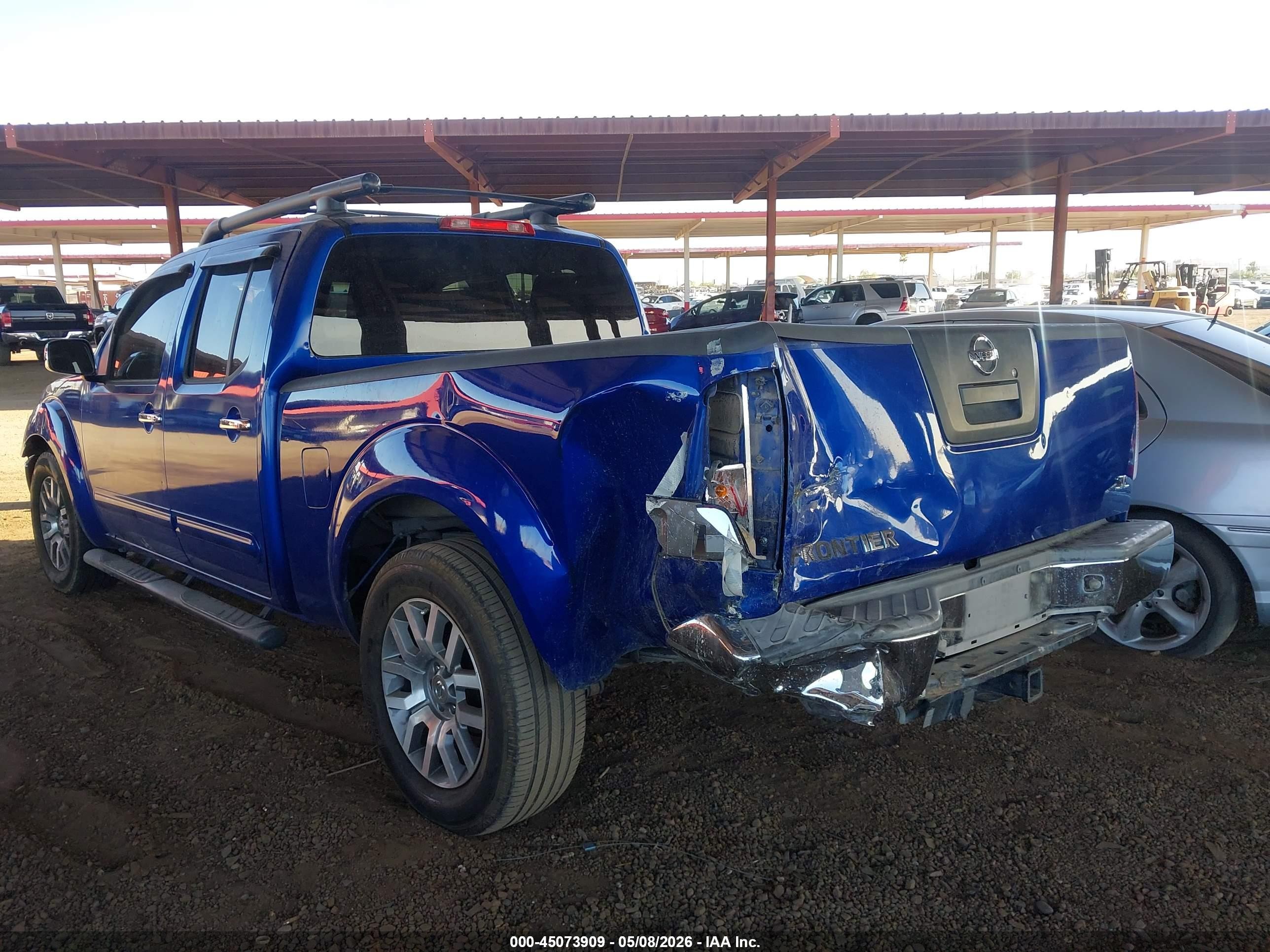 2012 Nissan Frontier Sl Blue vin: 1N6AD0FR9CC467898