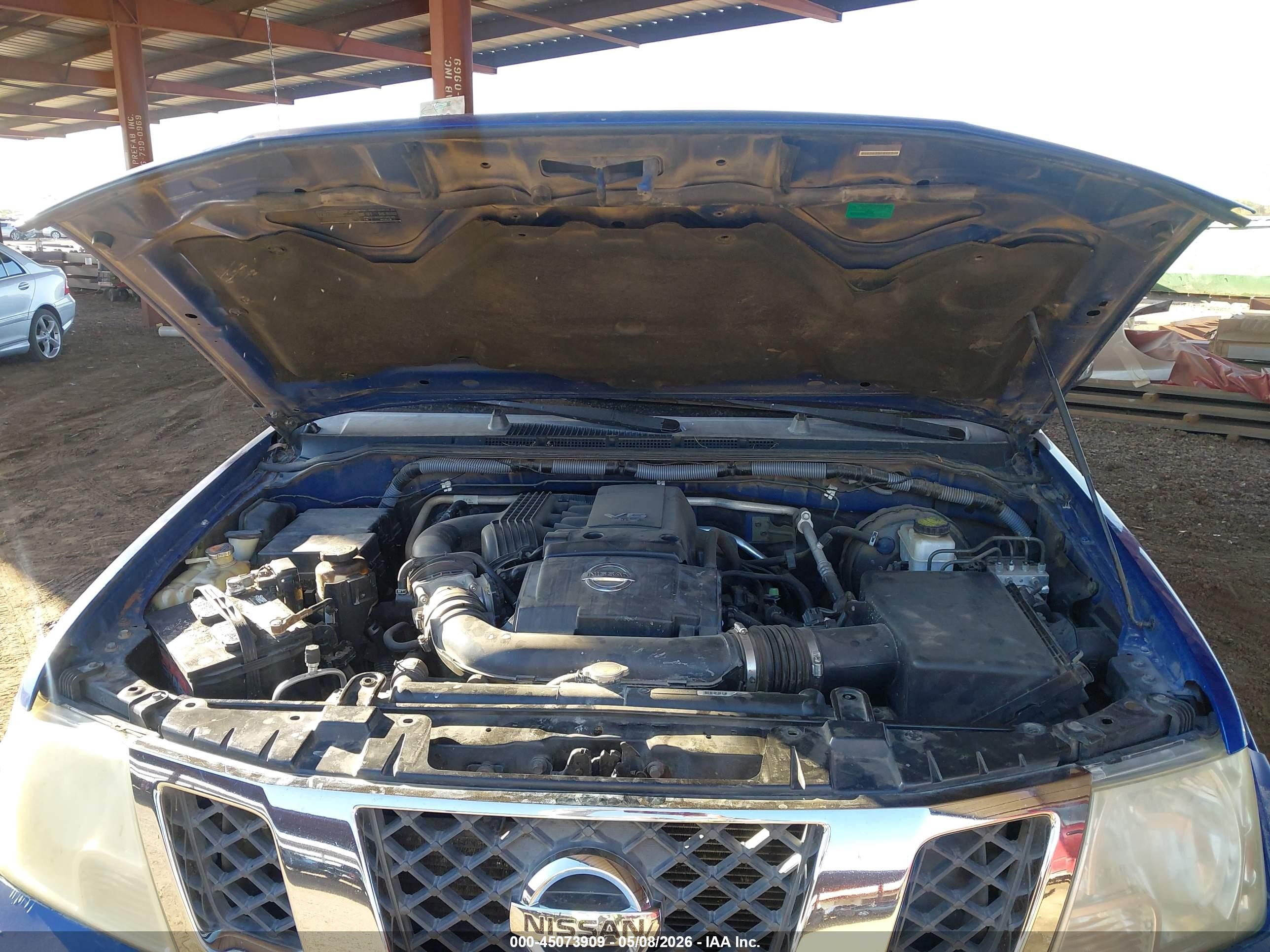 2012 Nissan Frontier Sl Blue vin: 1N6AD0FR9CC467898