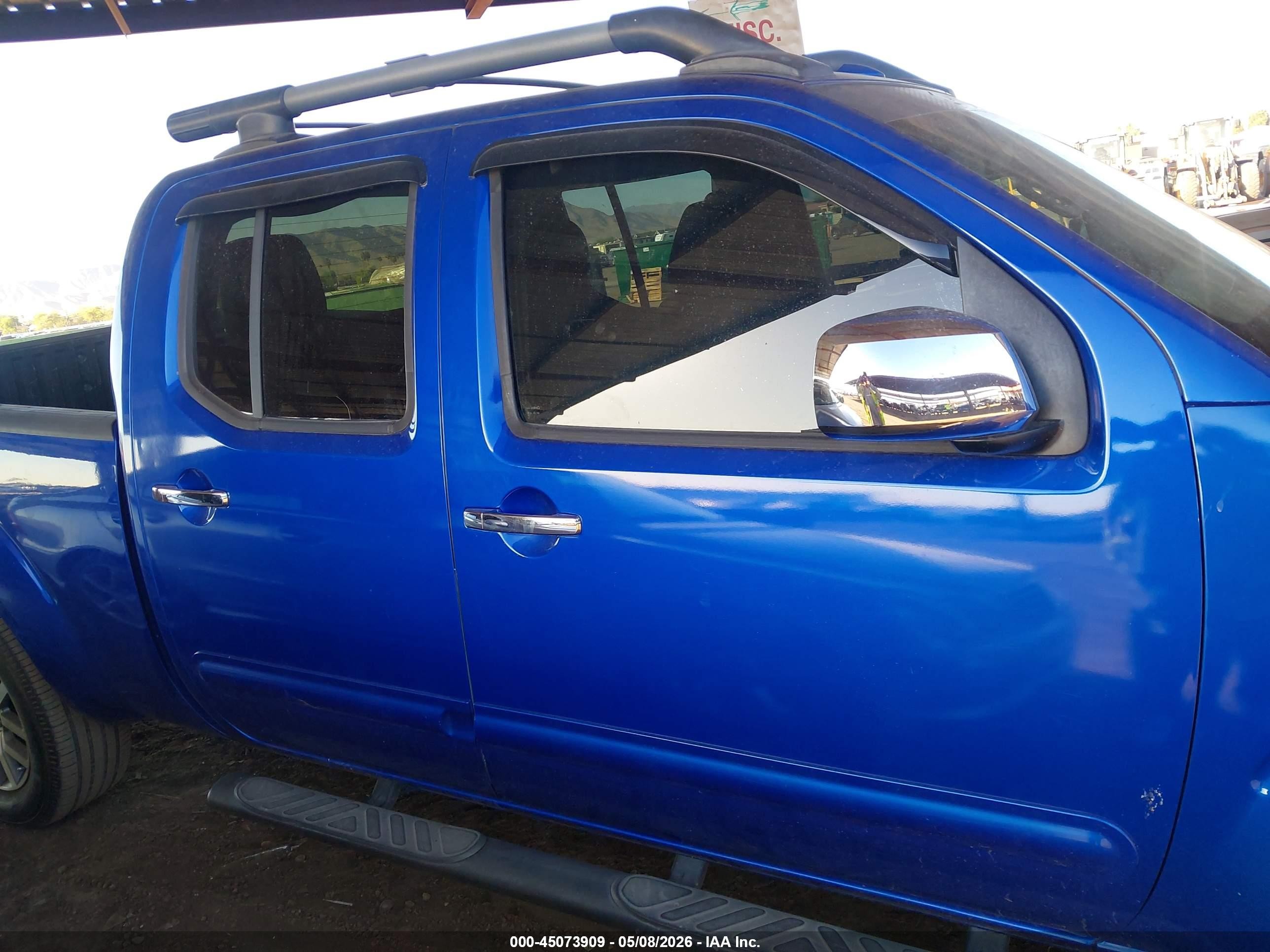 2012 Nissan Frontier Sl Blue vin: 1N6AD0FR9CC467898