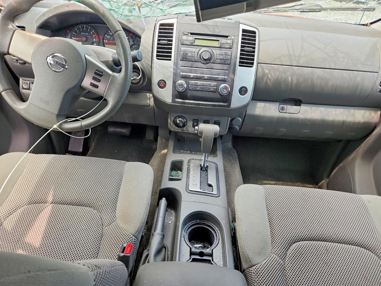 2010 Nissan Frontier Se V6 Red vin: 1N6AD0FV0AC440499