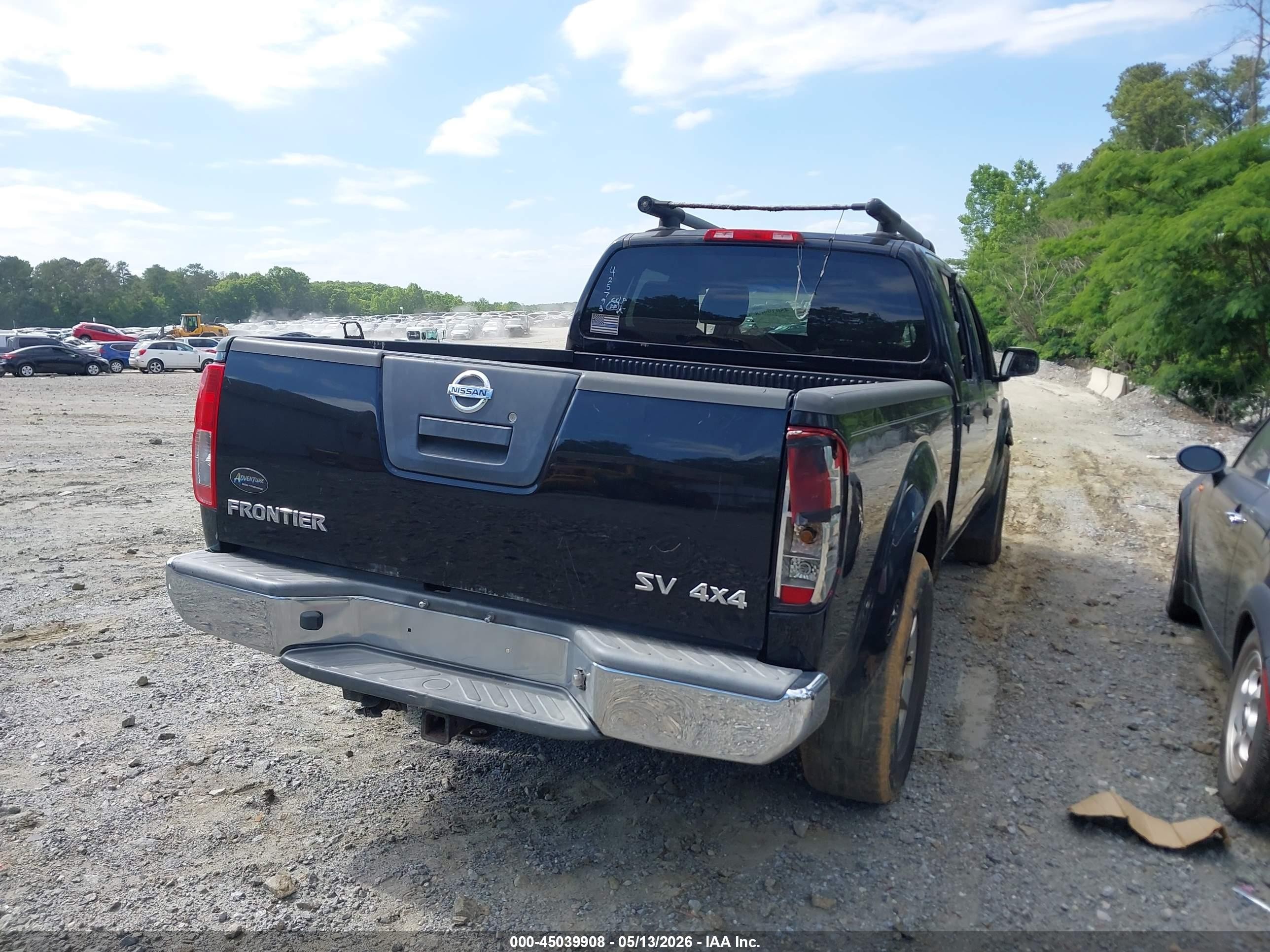 2011 Nissan Frontier Sv Черный vin: 1N6AD0FV0BC425793