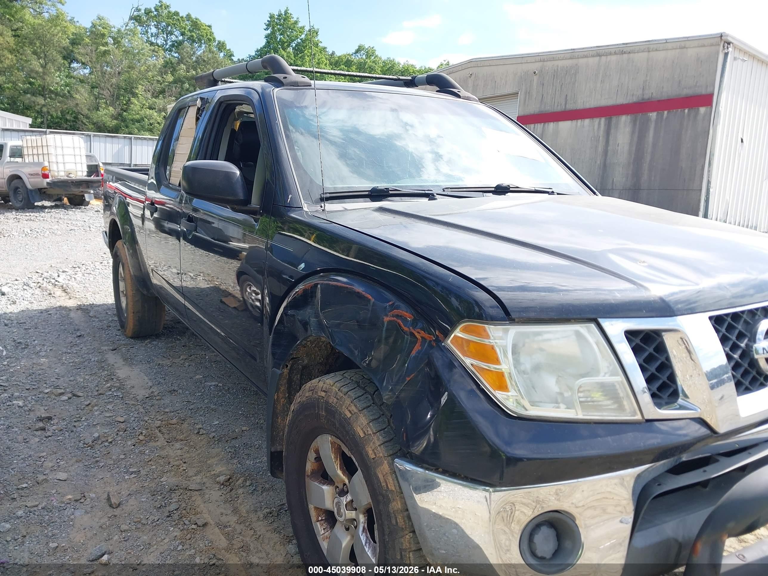 2011 Nissan Frontier Sv Черный vin: 1N6AD0FV0BC425793