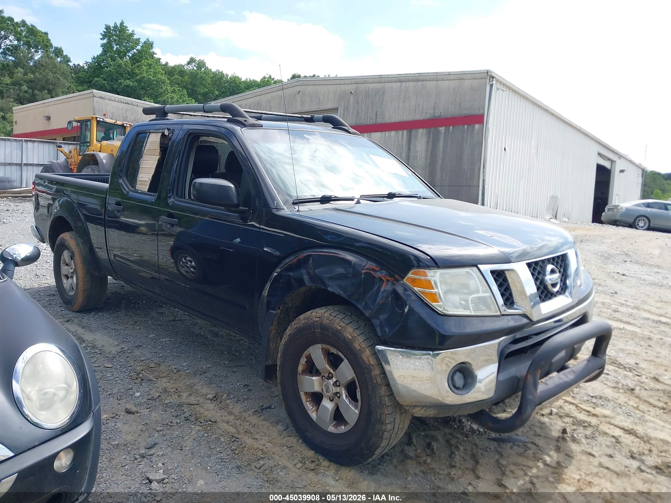 2011 Nissan Frontier Sv Черный vin: 1N6AD0FV0BC425793