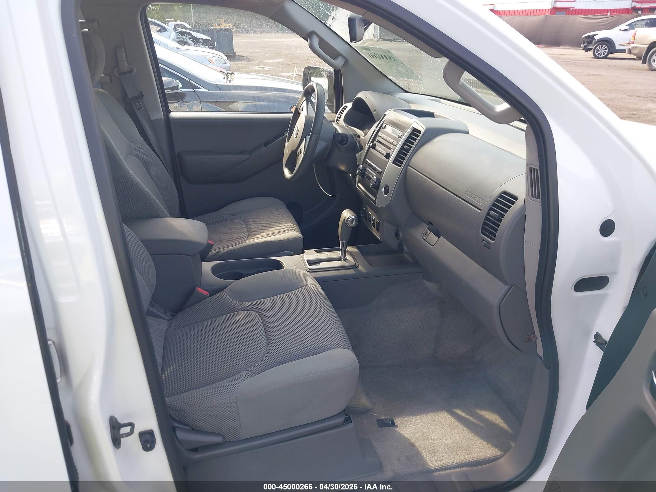 2012 Nissan Frontier Sv White vin: 1N6AD0FV0CC416822