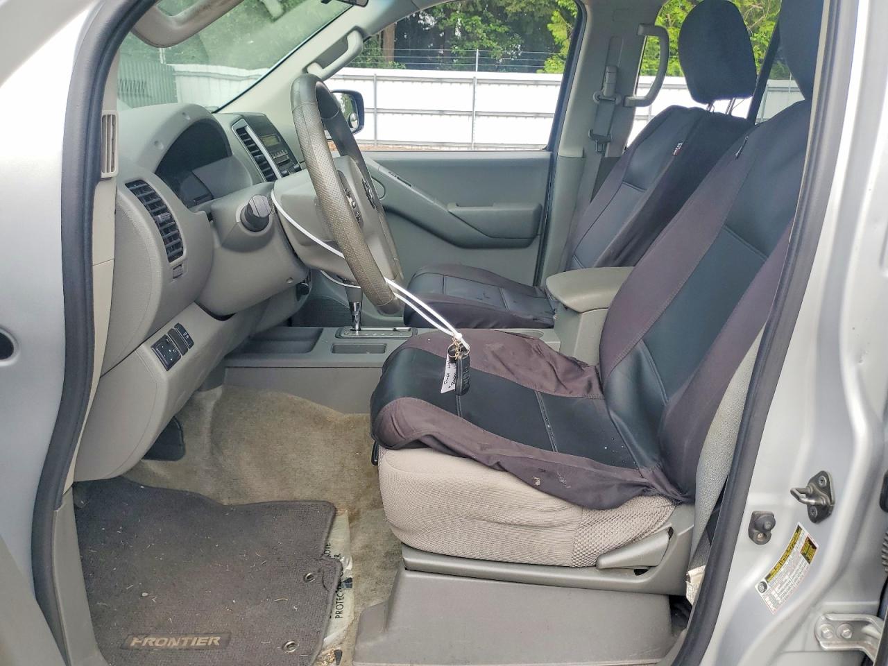 2012 Nissan Frontier Sv V6 Silver vin: 1N6AD0FV1CC470629