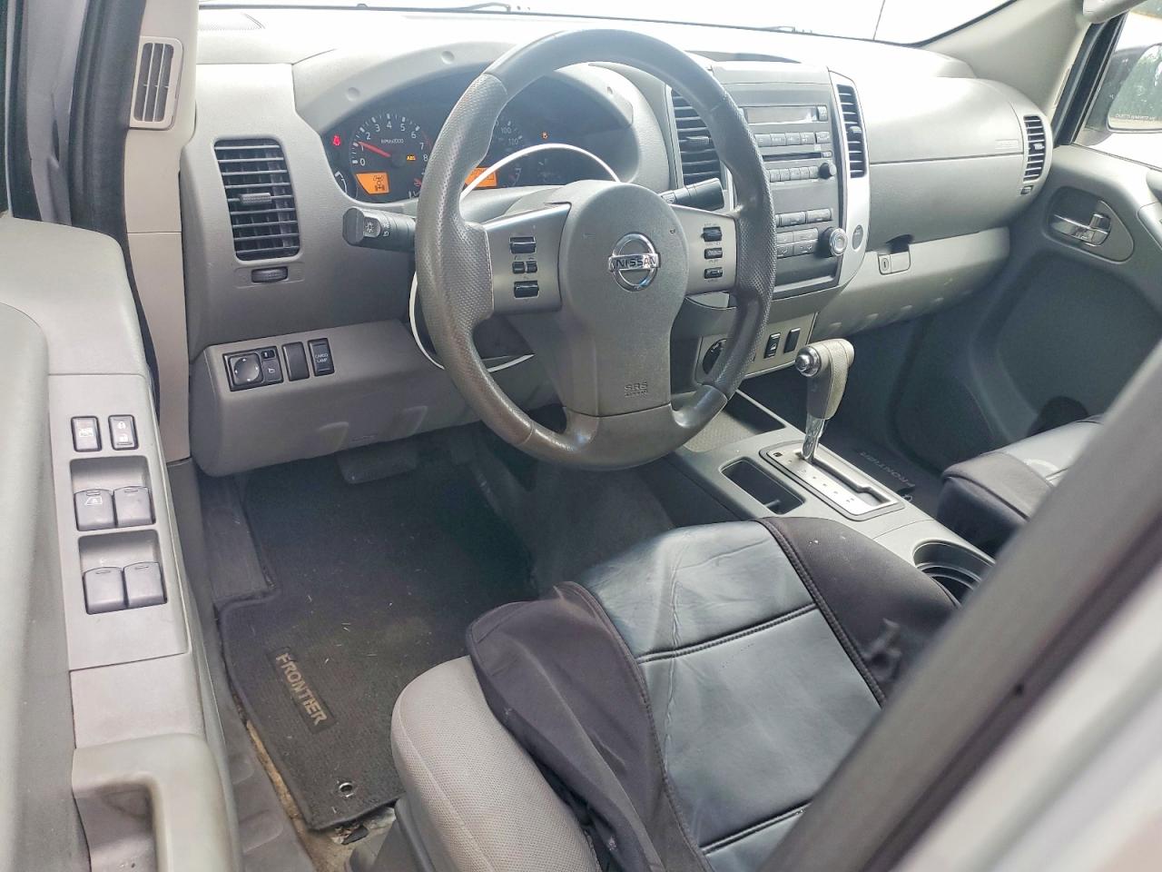 2012 Nissan Frontier Sv V6 Silver vin: 1N6AD0FV1CC470629