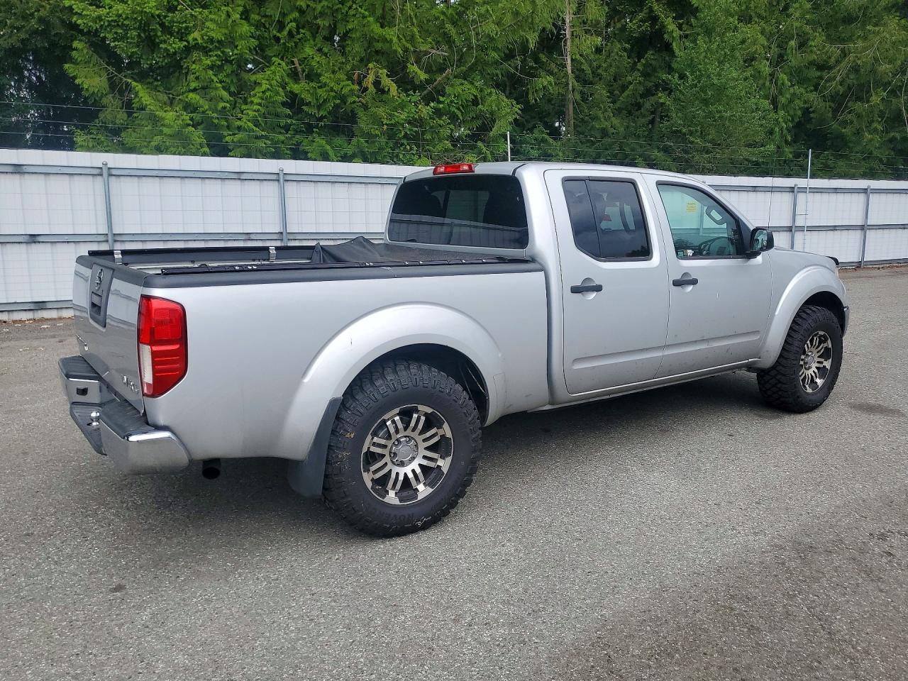 2012 Nissan Frontier Sv V6 Silver vin: 1N6AD0FV1CC470629