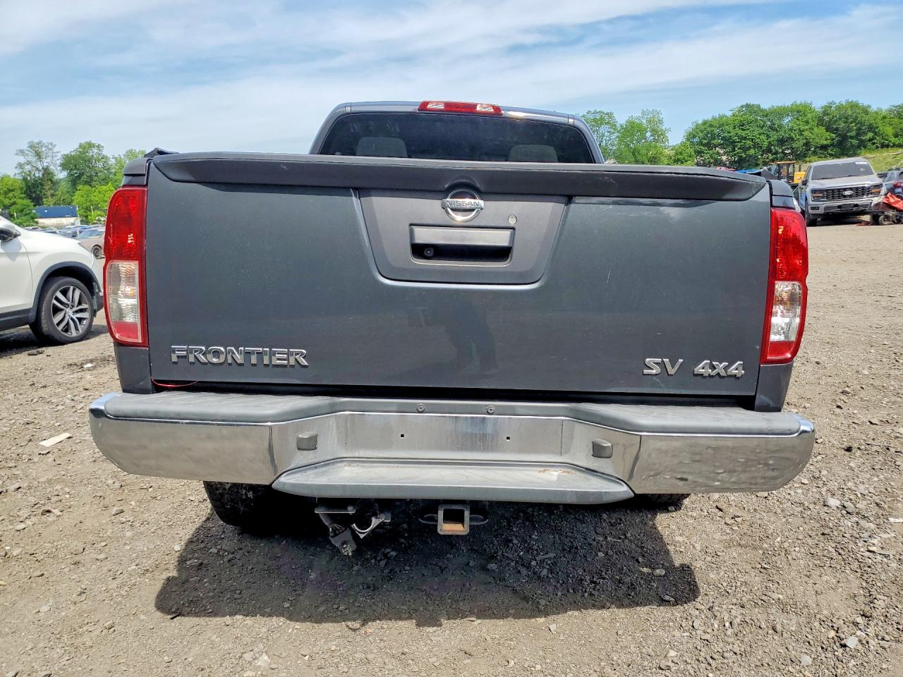 2013 Nissan Frontier Sv Black vin: 1N6AD0FV1DN741565